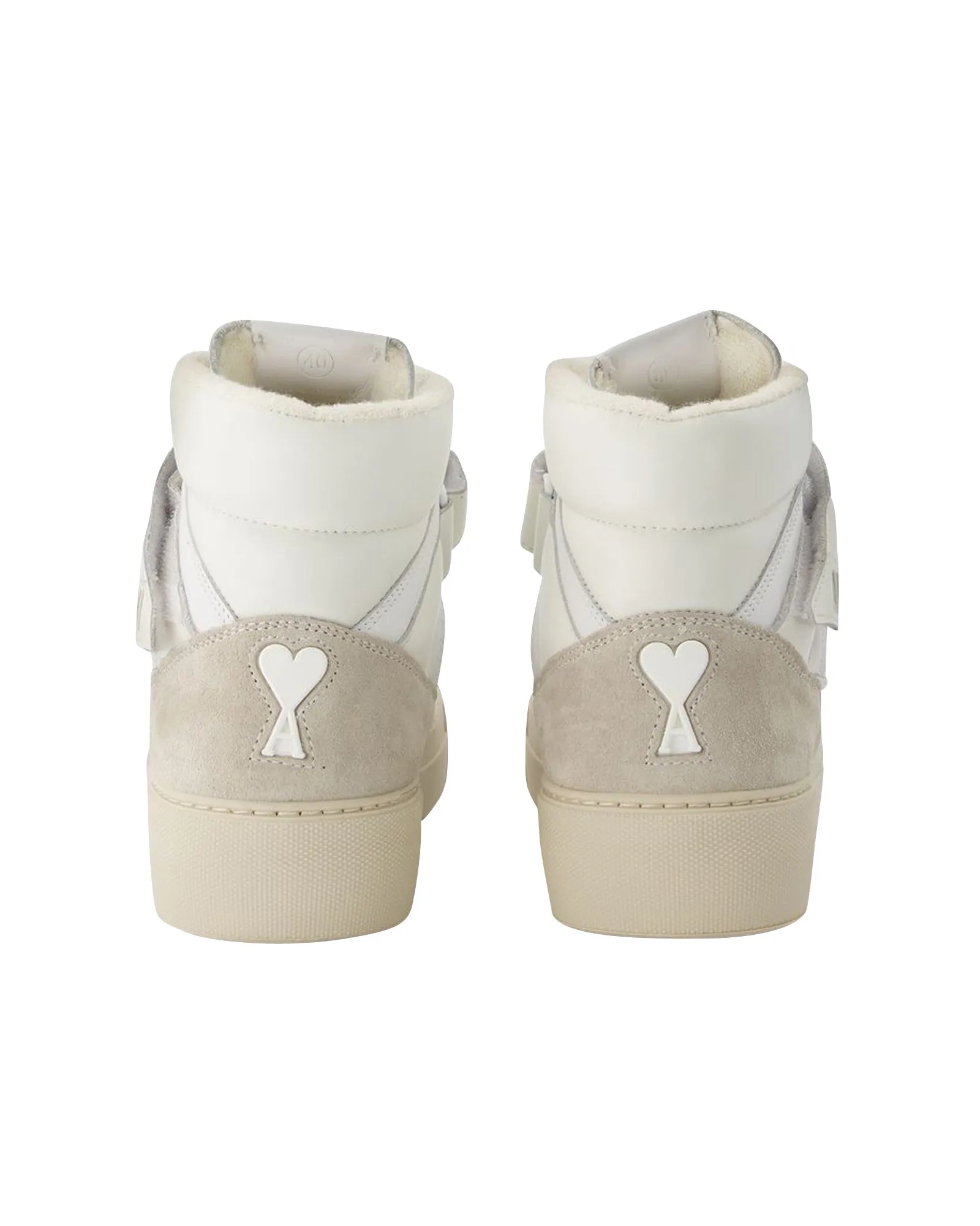 High-Top ADC Sneakers in White Leather