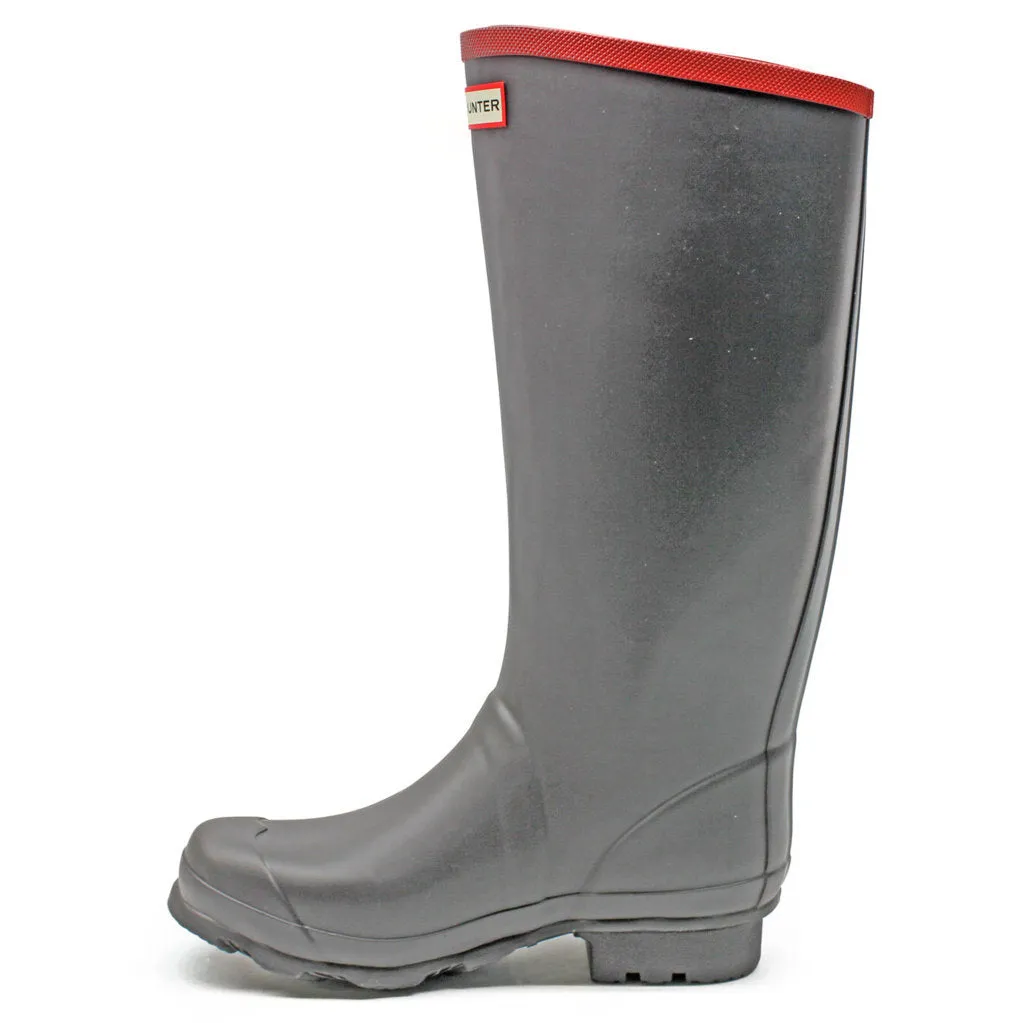 Hunter Argyll Full Knee Rubber Unisex Tall Wellington Boots
