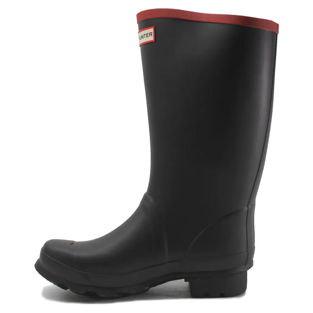 Hunter Argyll Short Knee Rubber Unisex Short Wellington Boots