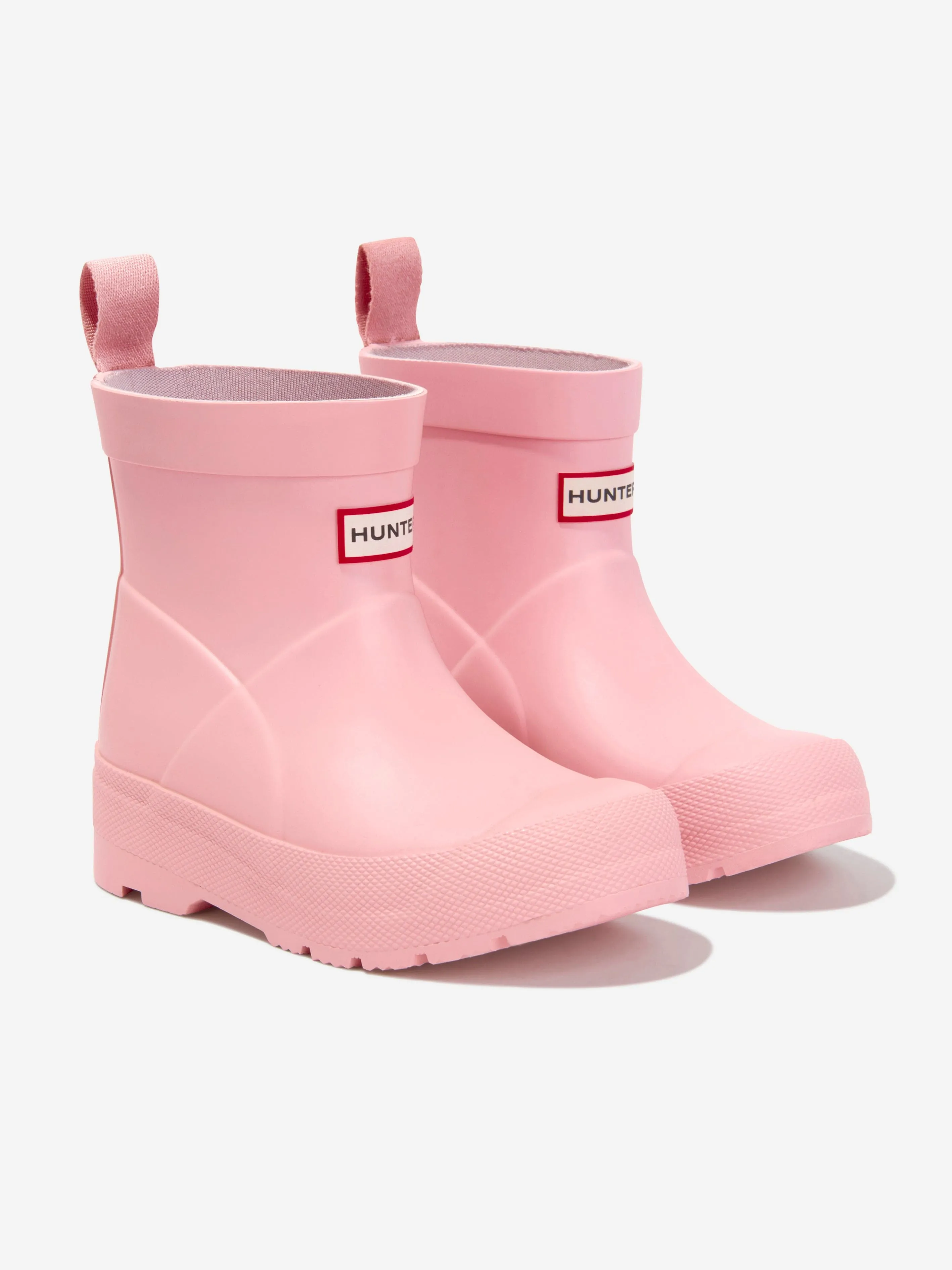 Hunter Girls Play Wellington Boots in Pink