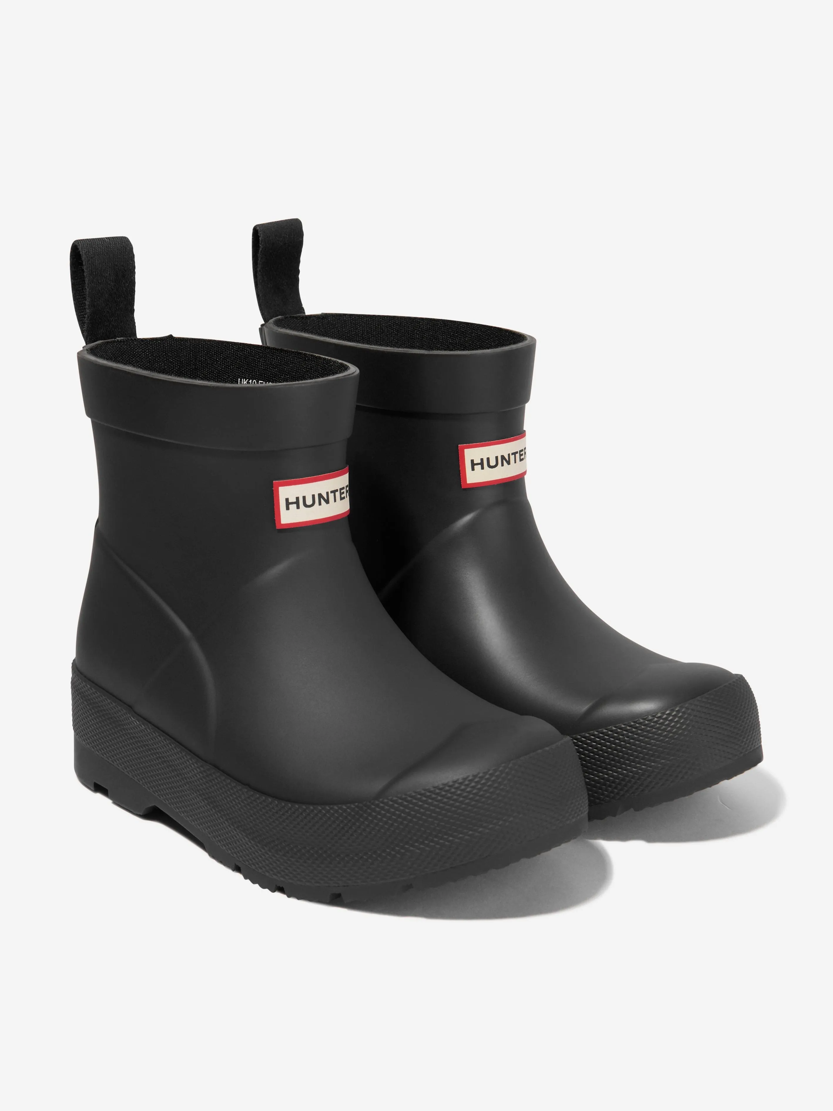 Hunter Kids Play Wellington Boots in Black