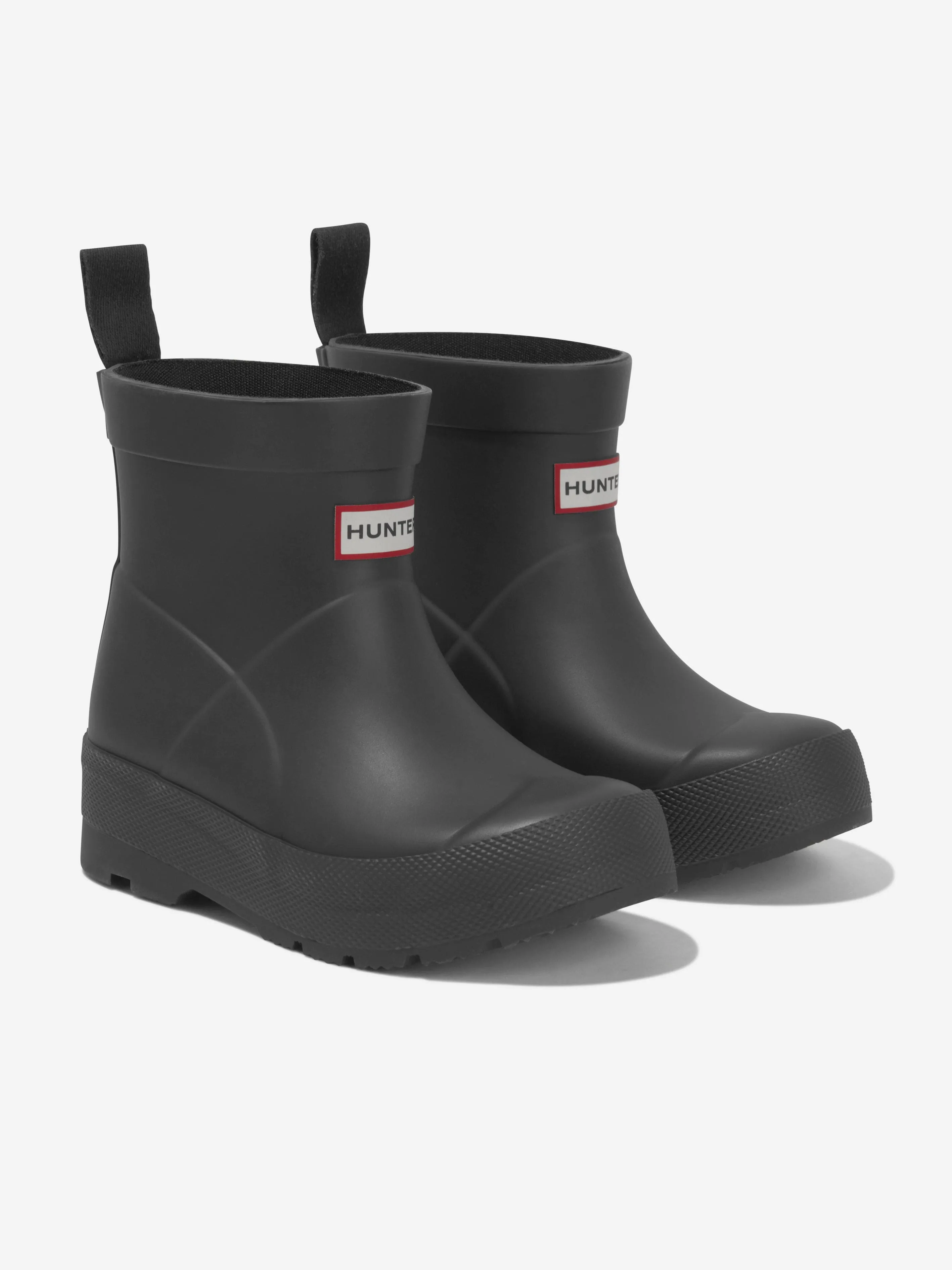 Hunter Kids Play Wellington Boots in Black