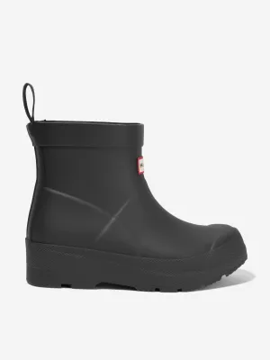 Hunter Kids Play Wellington Boots in Black