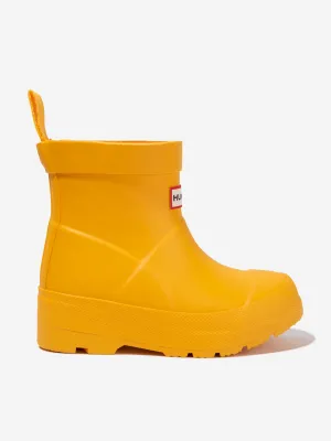 Hunter Kids Play Wellington Boots in Yellow