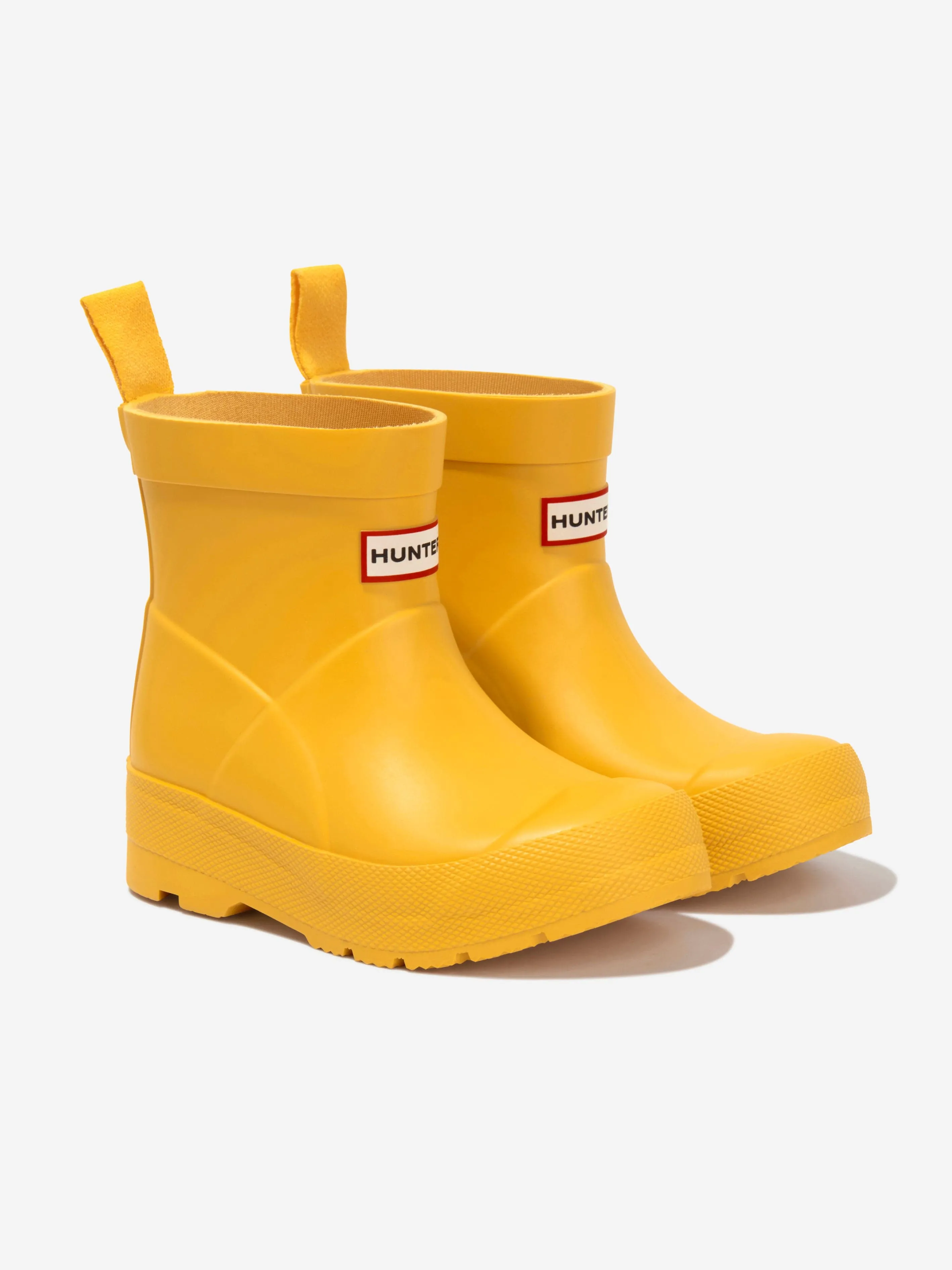 Hunter Kids Play Wellington Boots in Yellow