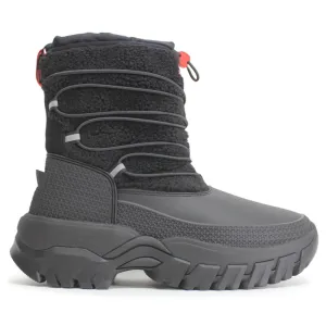 Hunter Wanderer Short Rubber Women's Sherpa Snow Boots