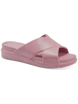 Islla Womens Platforms Slip On Slide Sandals
