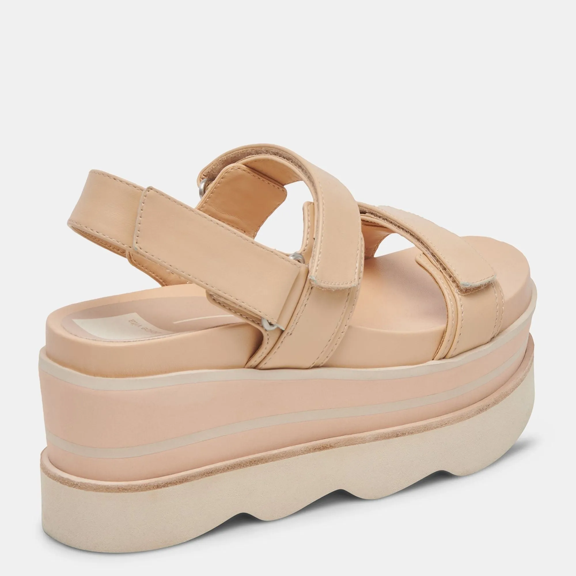 Izak Sandals French Vanilla Leather