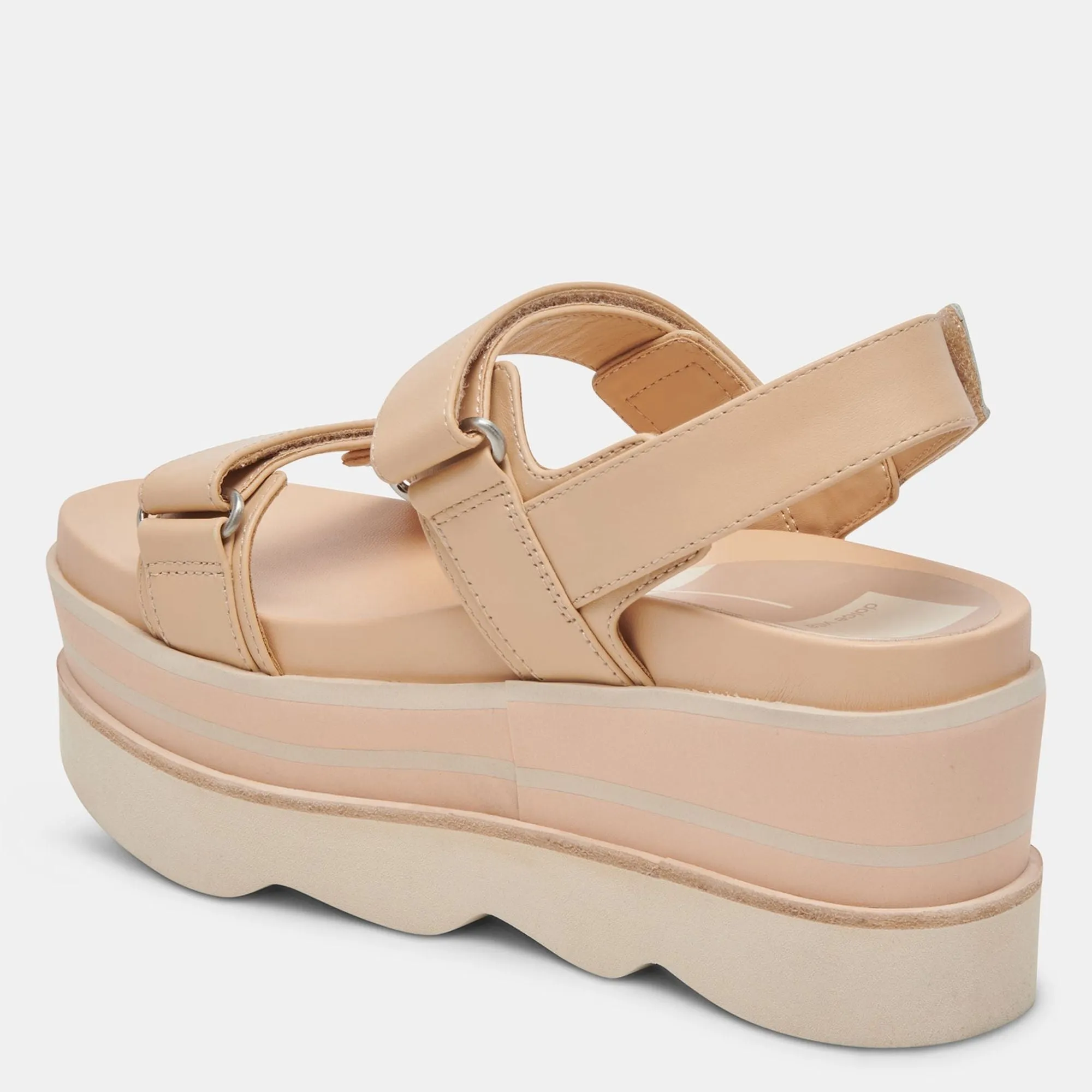 Izak Sandals French Vanilla Leather