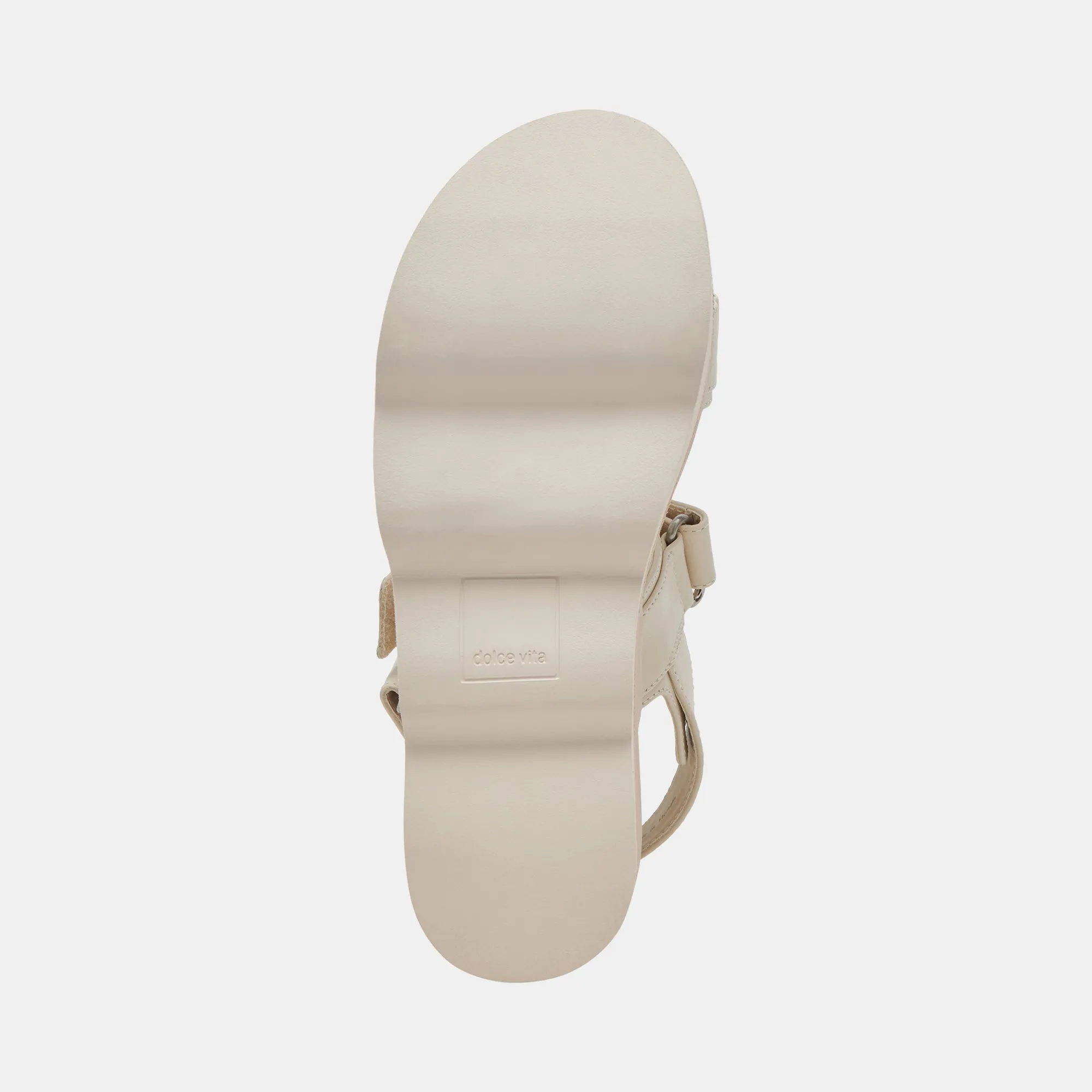 IZAK SANDALS IVORY LEATHER