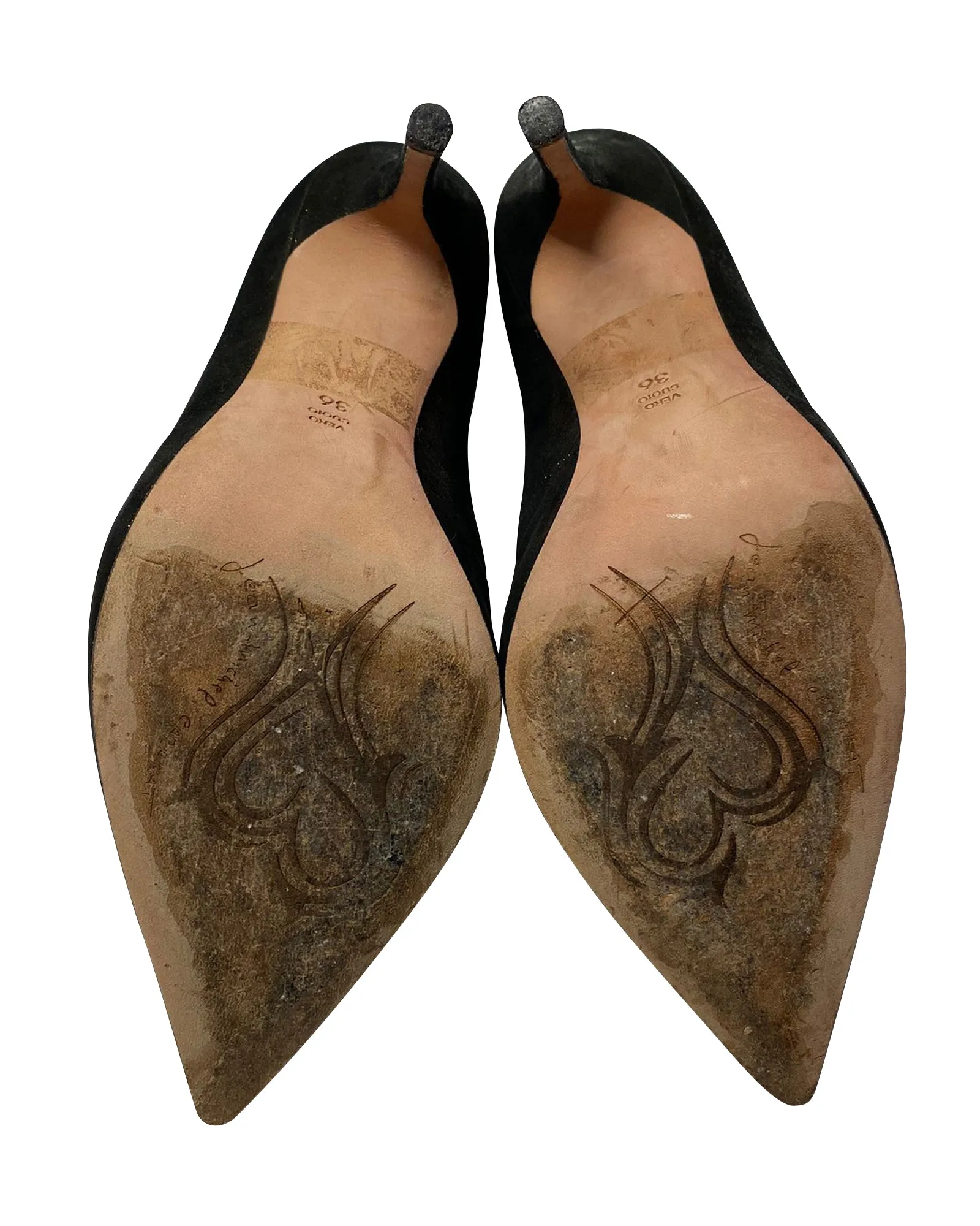 Jean-Michel Cazabat Emma Pumps in Black Leather