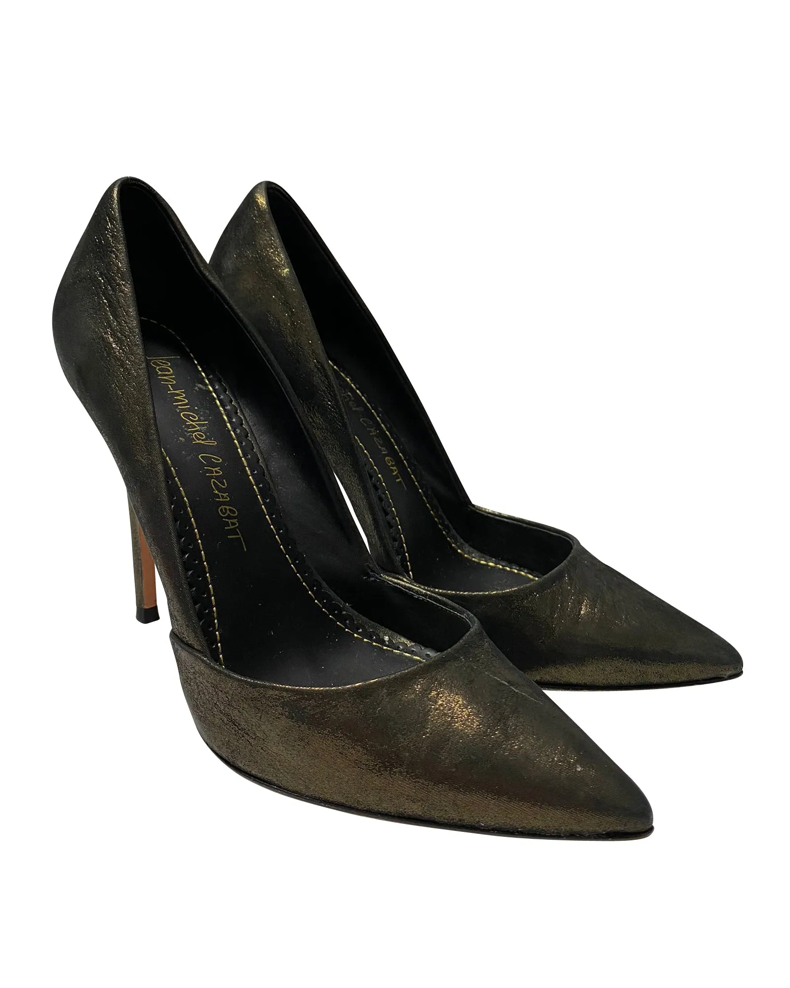 Jean-Michel Cazabat Emma Pumps in Black Leather