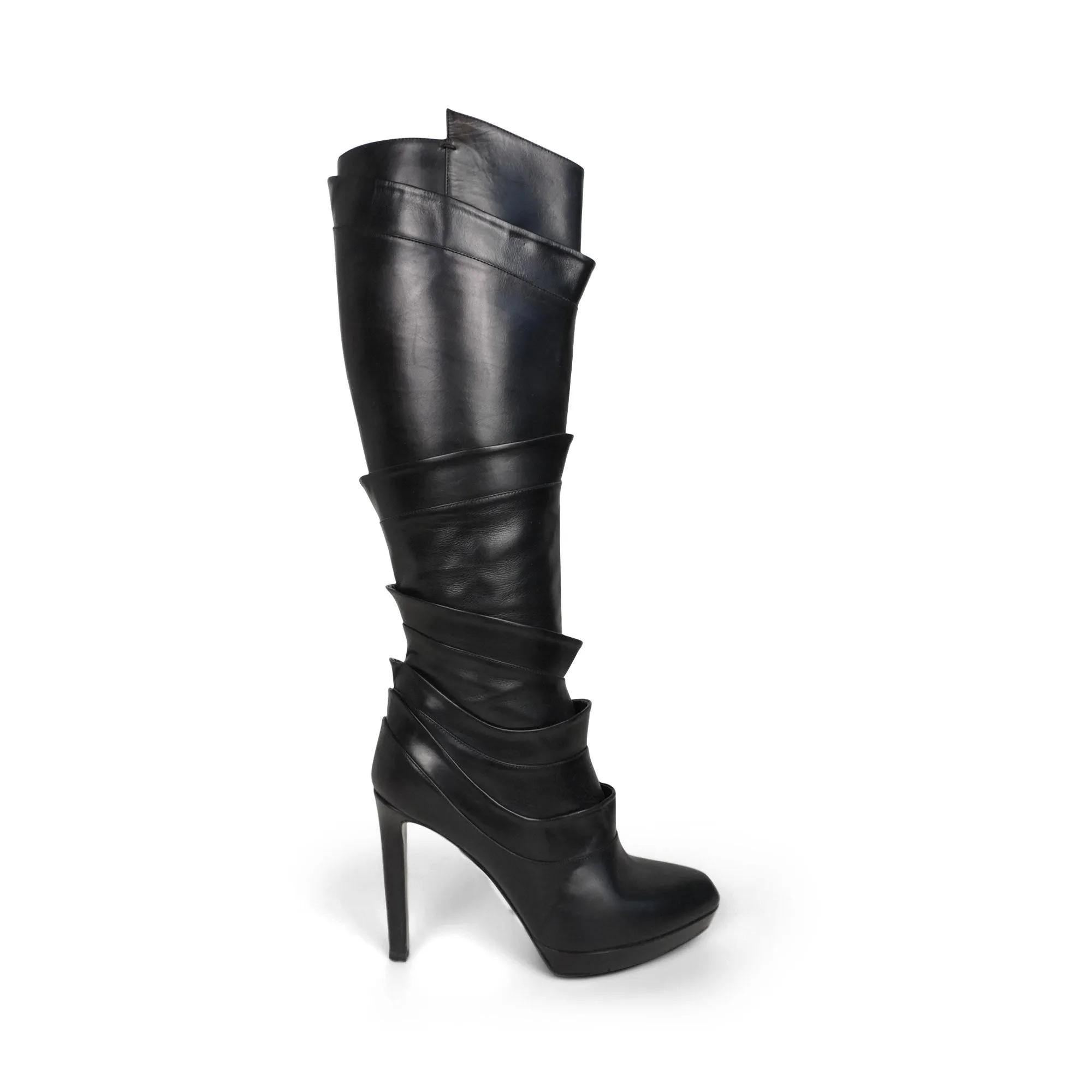 Jil Sander Pleated Boots - Women's 37