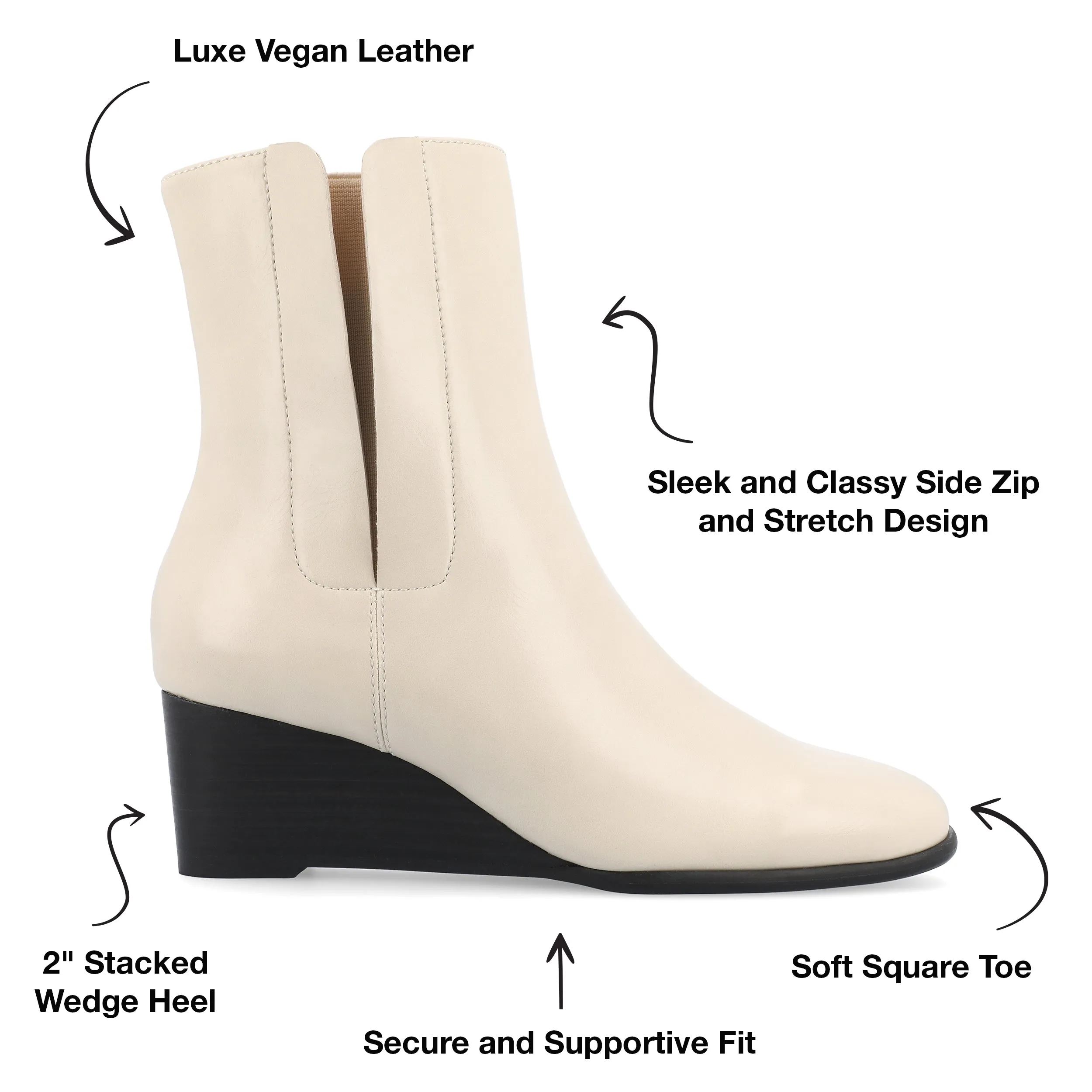Journee Collection Women's Tru Comfort Foam Kylo Booties