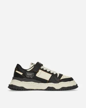 Keith OG Sole Leather Low Sneakers Black / White