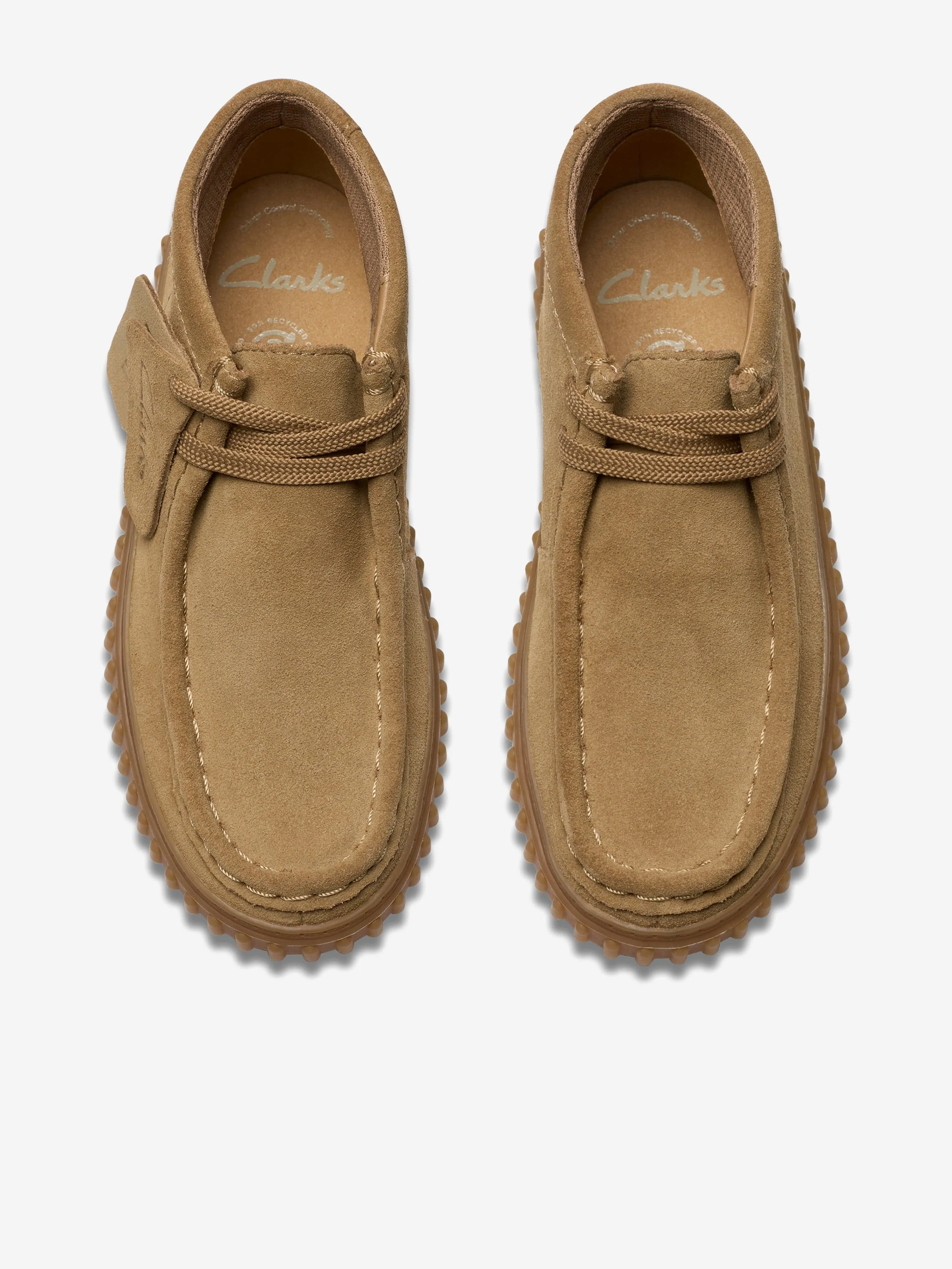 Kids Suede Tor Hill Boots in Beige