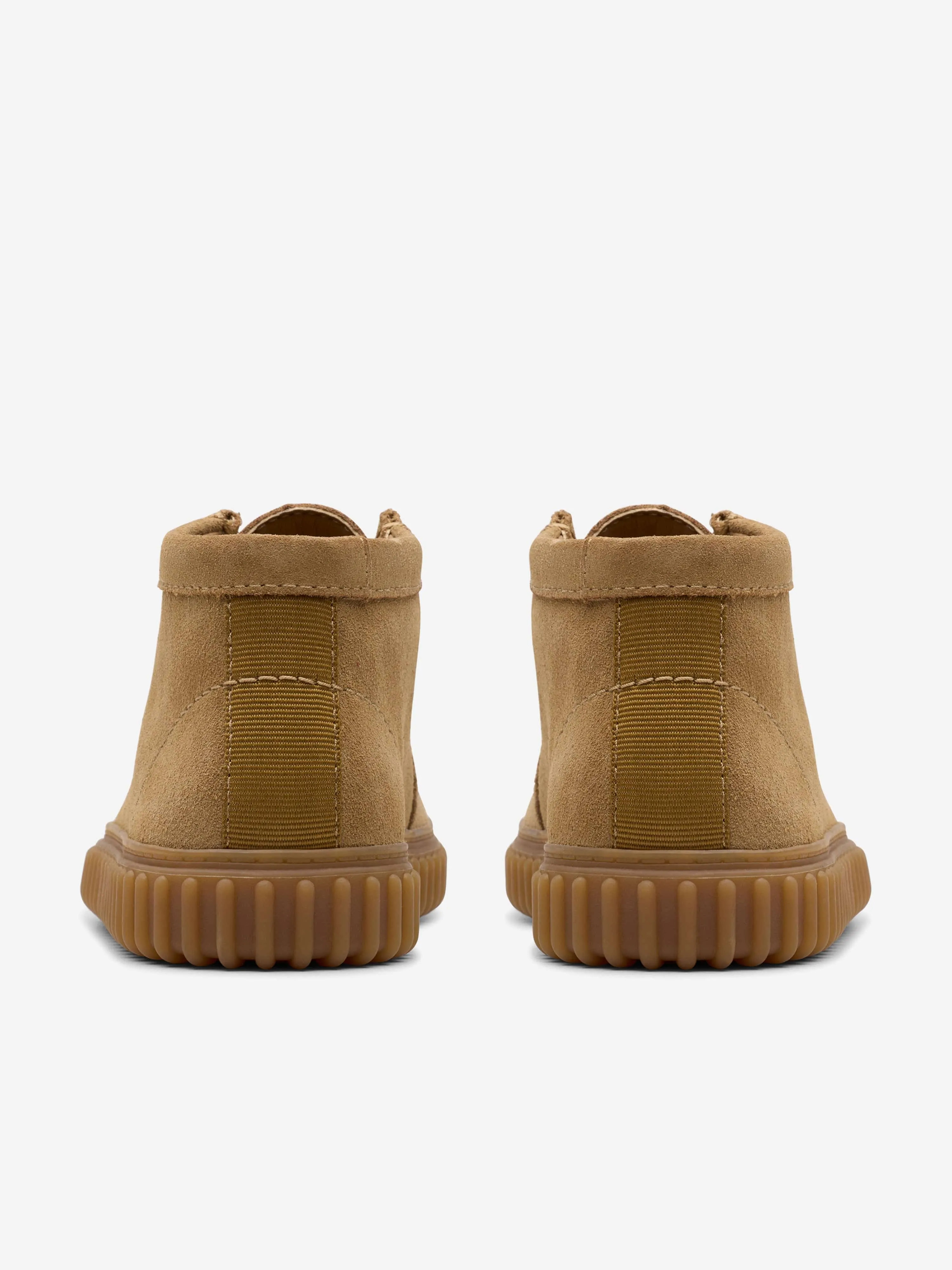 Kids Suede Tor Hill Boots in Beige