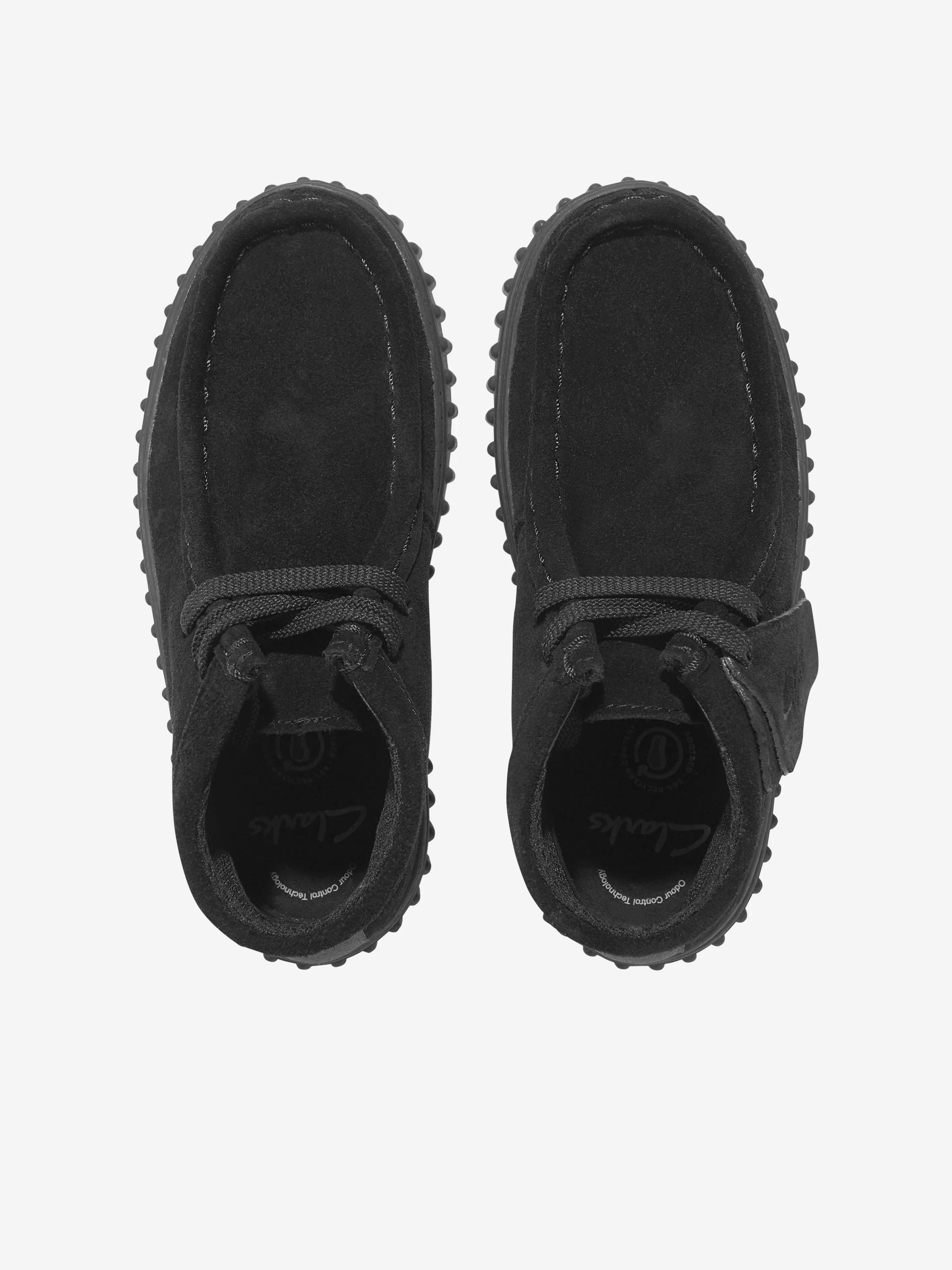 Kids Suede Tor Hill Boots in Black