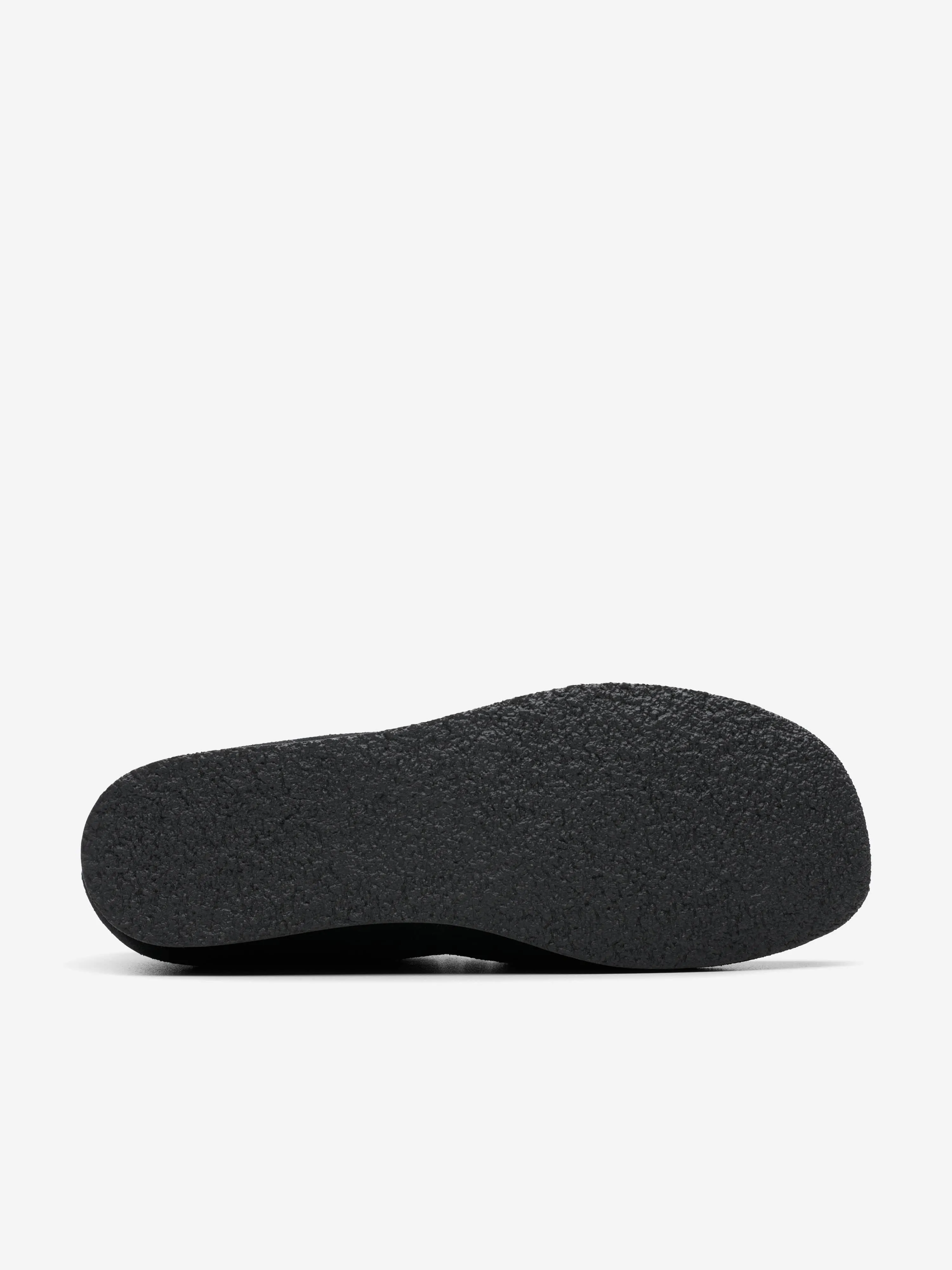 Kids Suede Wallabee Boots in Black