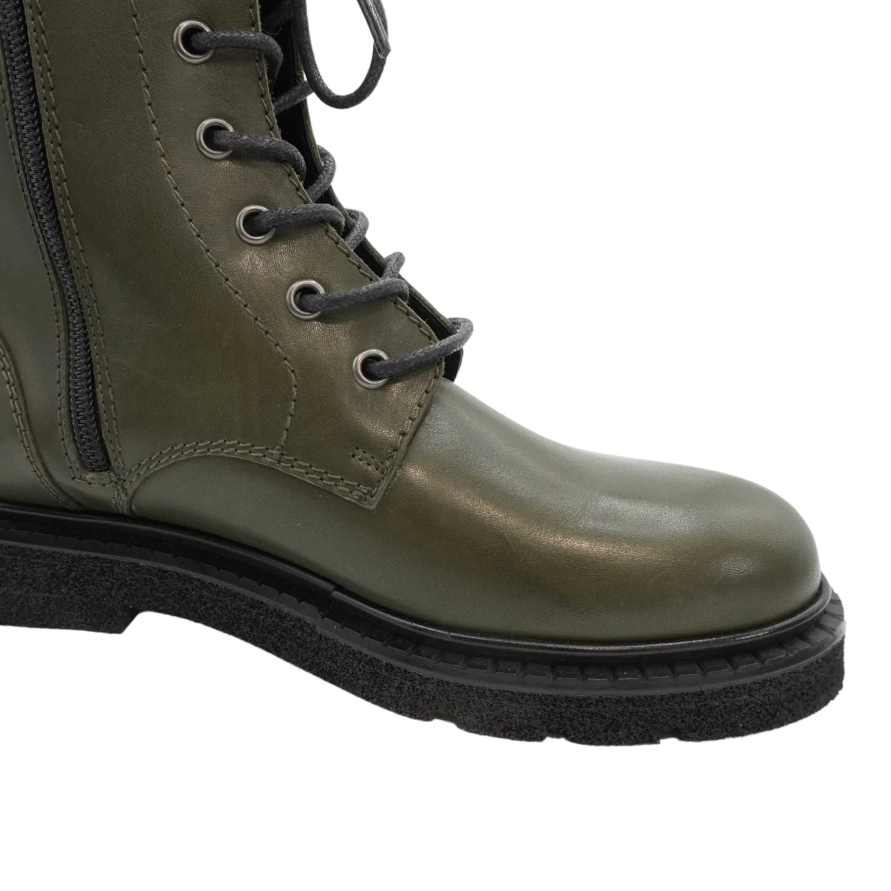 La Canadienne 'Quint' Combat Boots - Women's 37