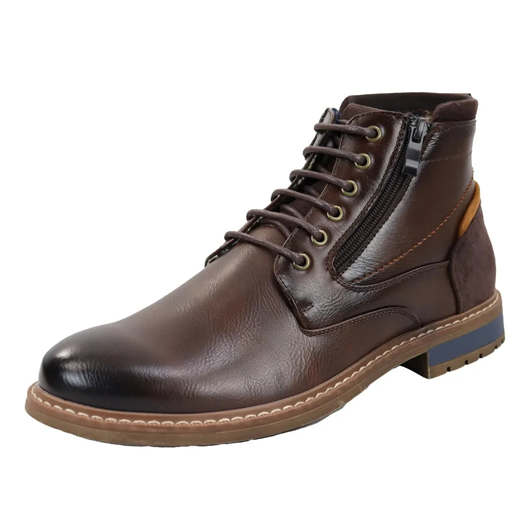 Lace Up Ankle Boots