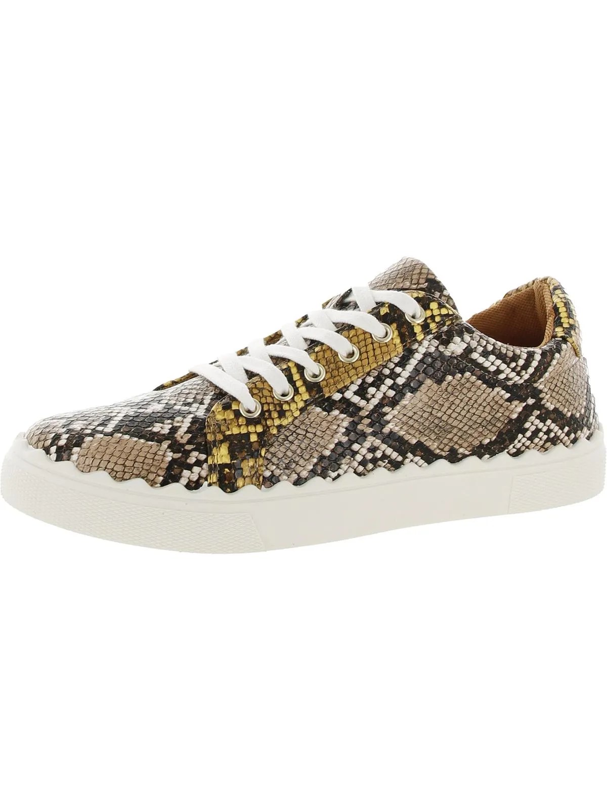 Lanie Womens Lace up Man Made Casual and Fashion Sneakers