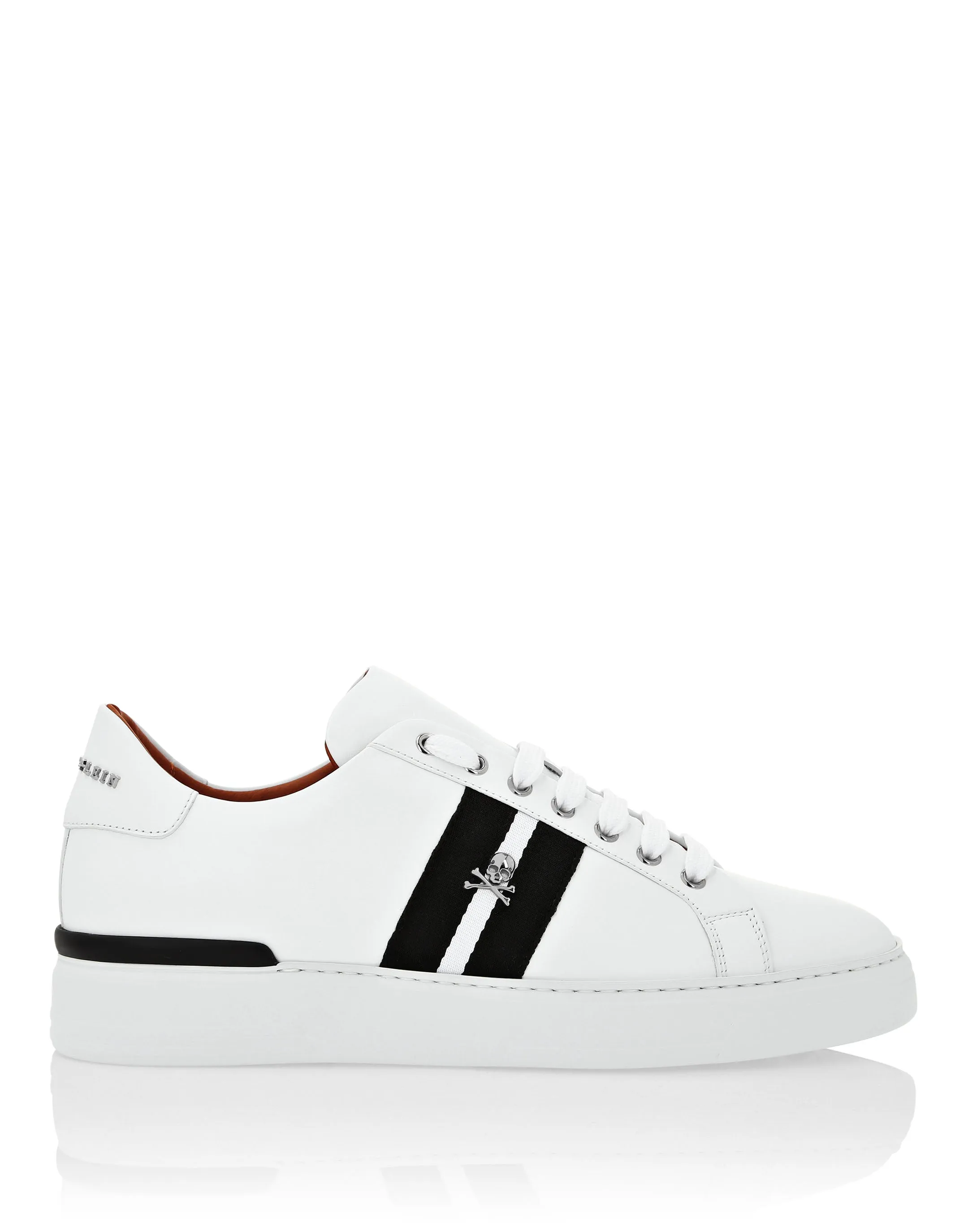 Leather Lo-Top Sneakers Stripes