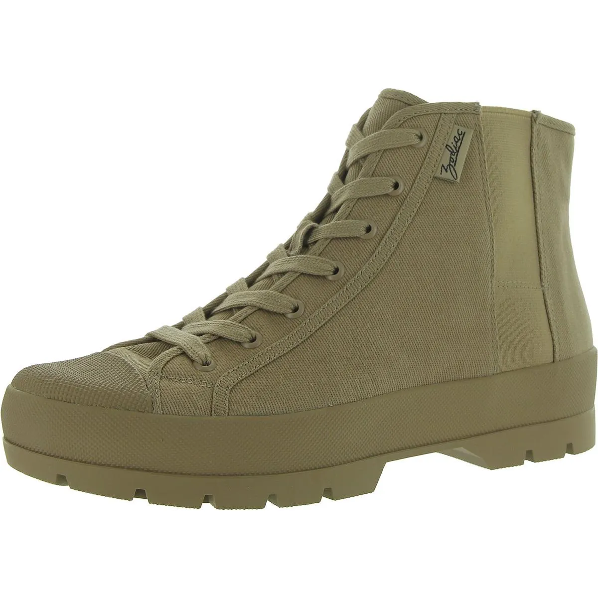 Logan Womens Canvas Lifestyle High-Top Sneakers