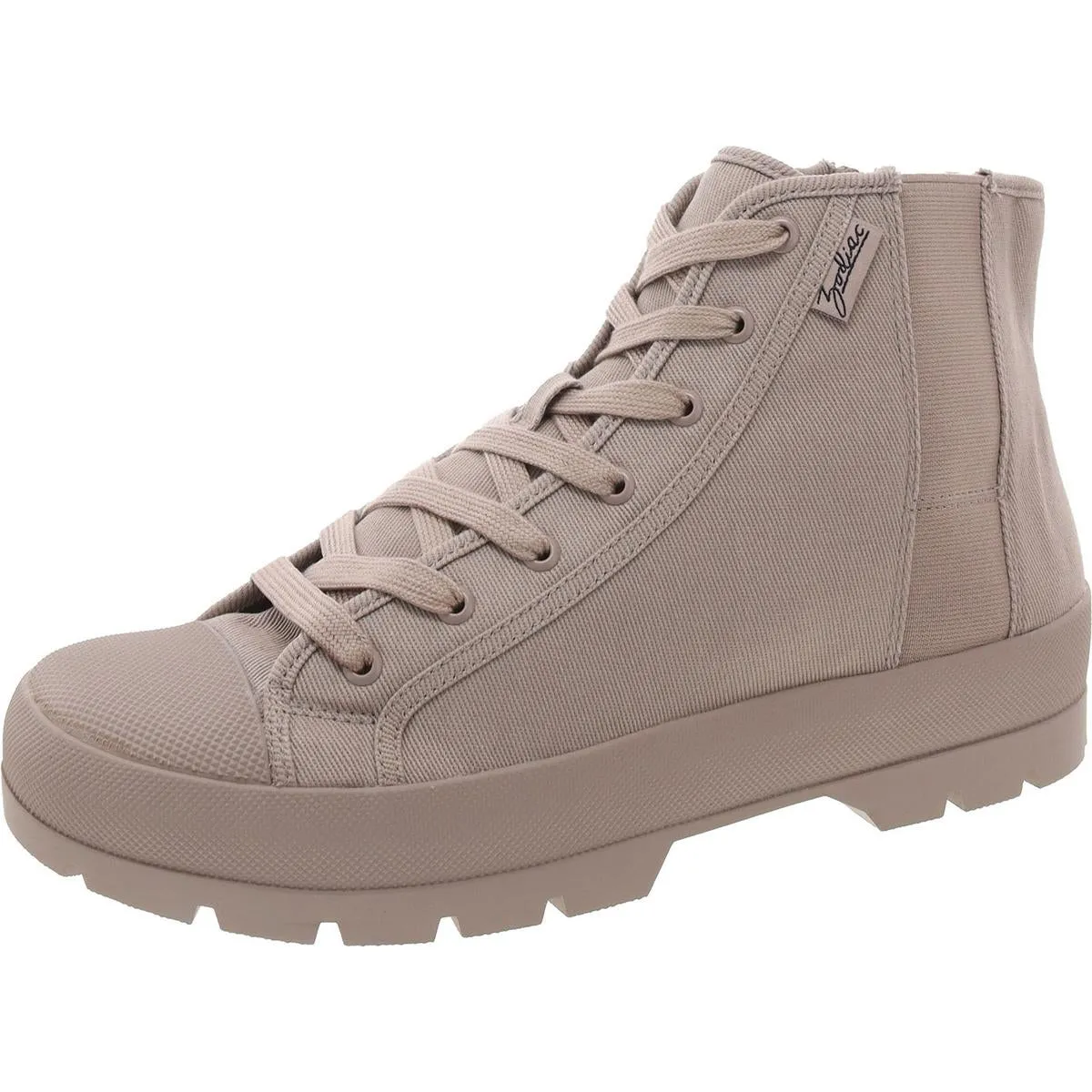 Logan Womens Canvas Lifestyle High-Top Sneakers