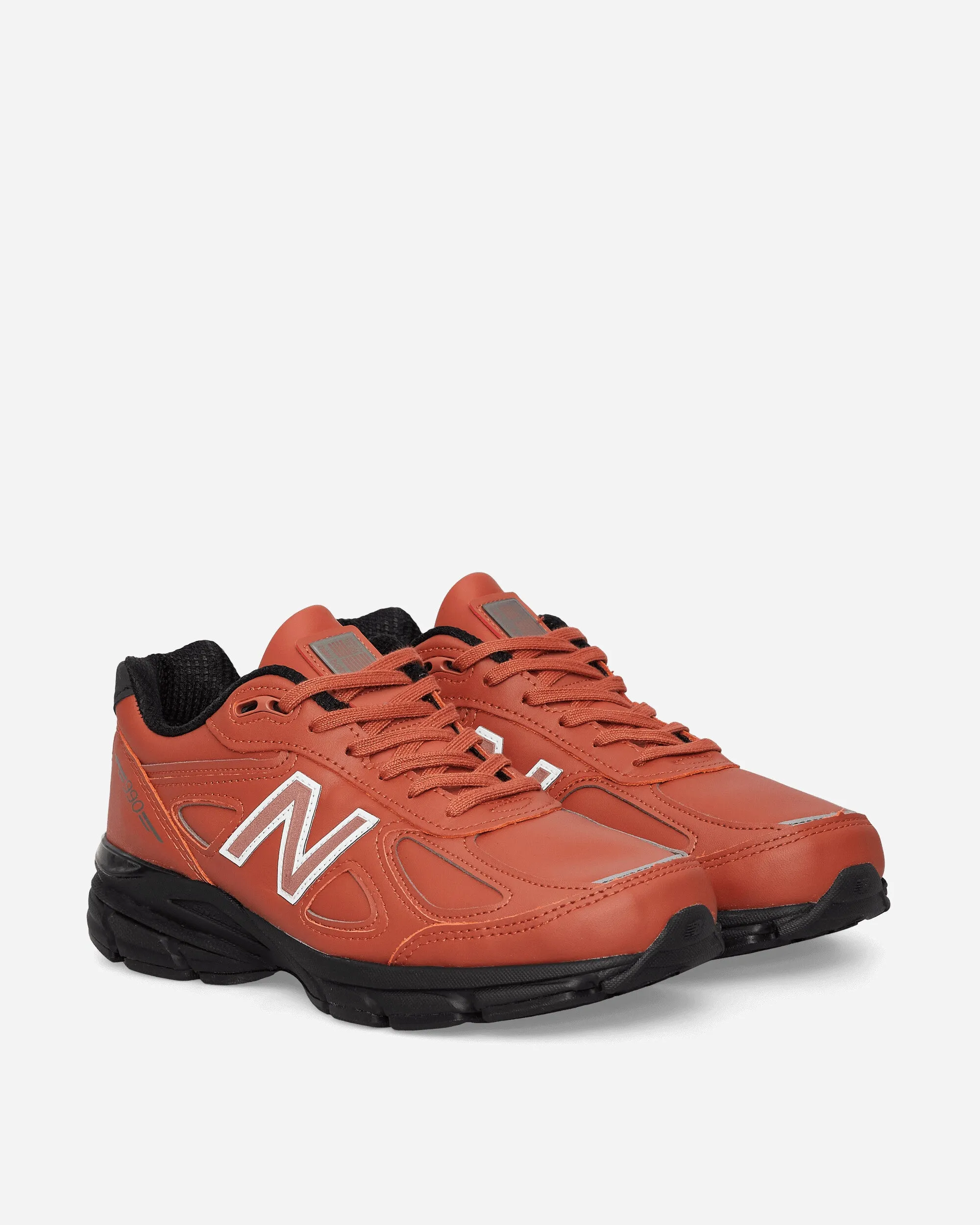 Made in USA 990v4 Sneakers Mahogany