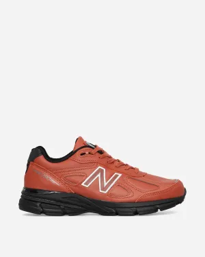 Made in USA 990v4 Sneakers Mahogany