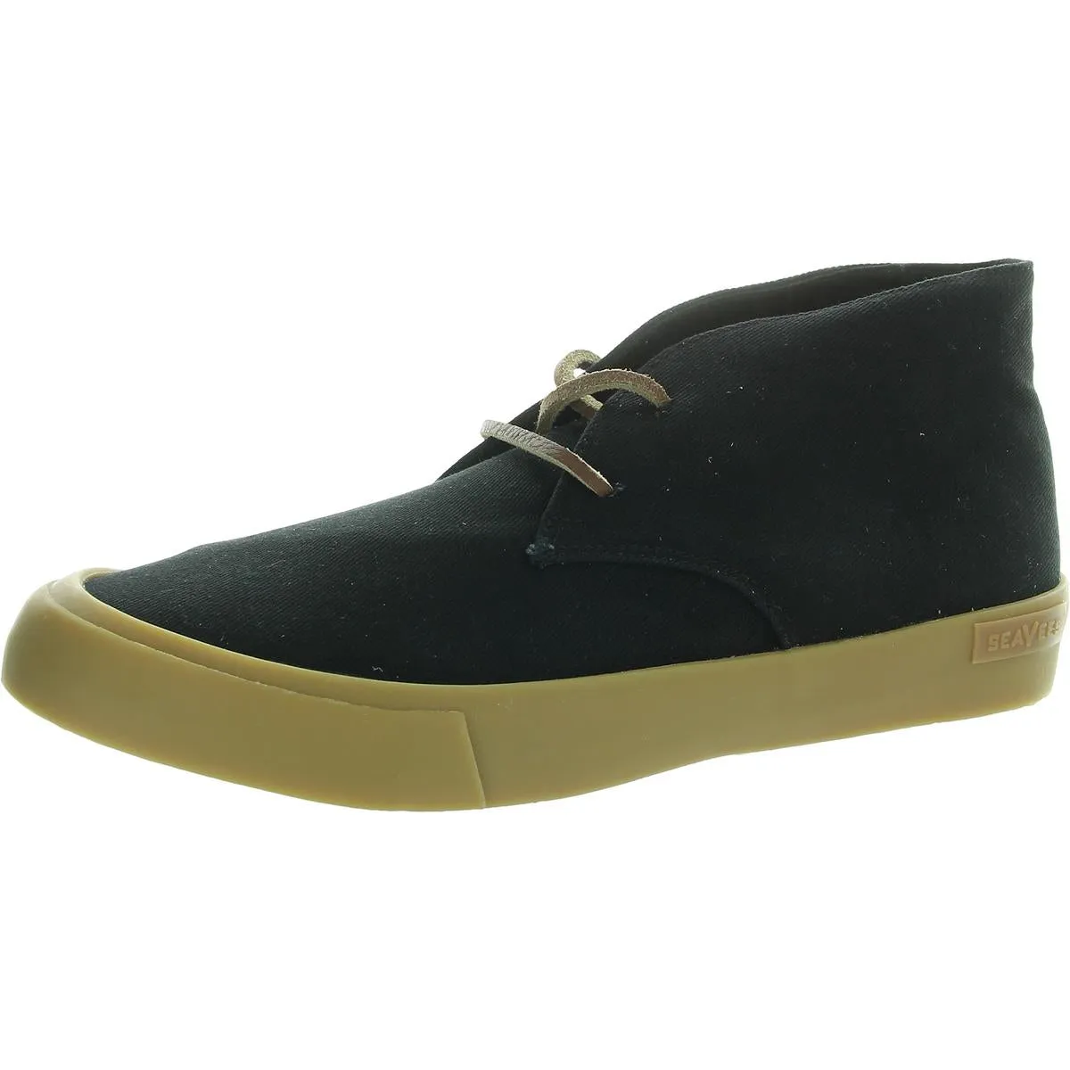 Maslon Desert Boot Carr Mens Lace-Up Denim High-Top Sneakers
