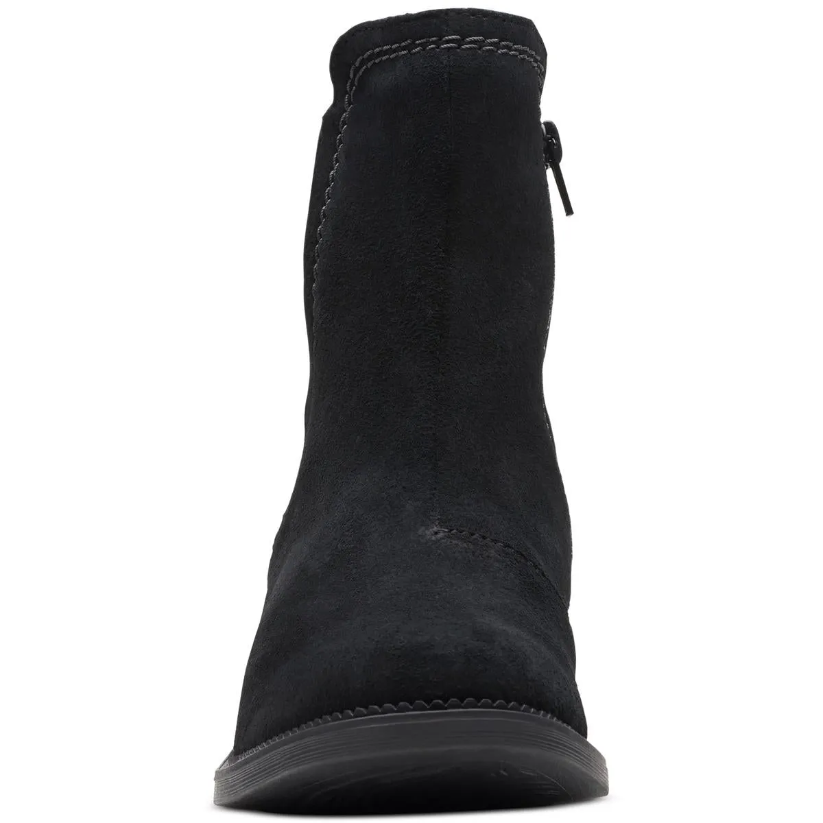 Maye Womens Suede Round Toe Ankle Boots