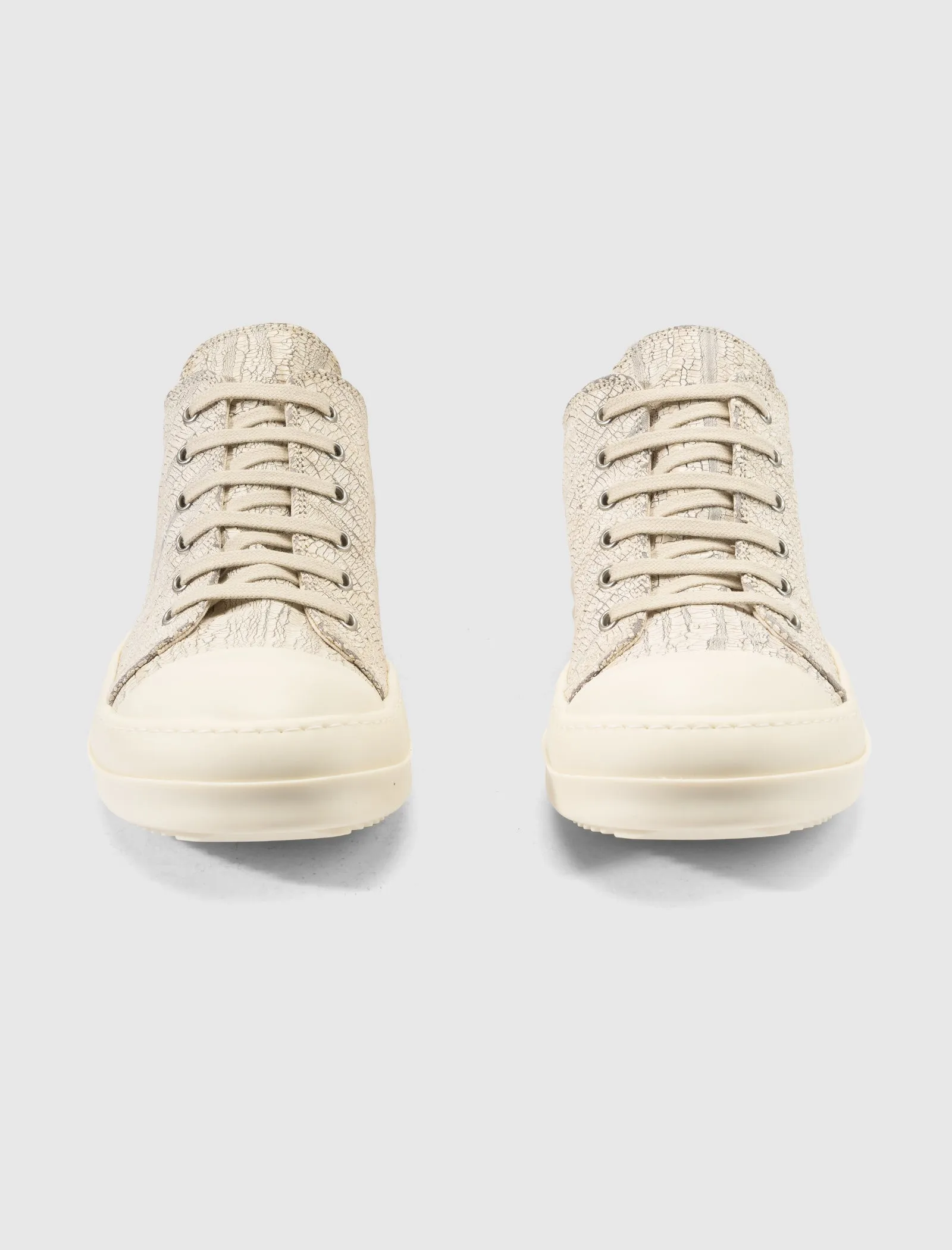 MEGACRUST STRETCH DENIM LOW SNEAKERS "BLACK/MILK"