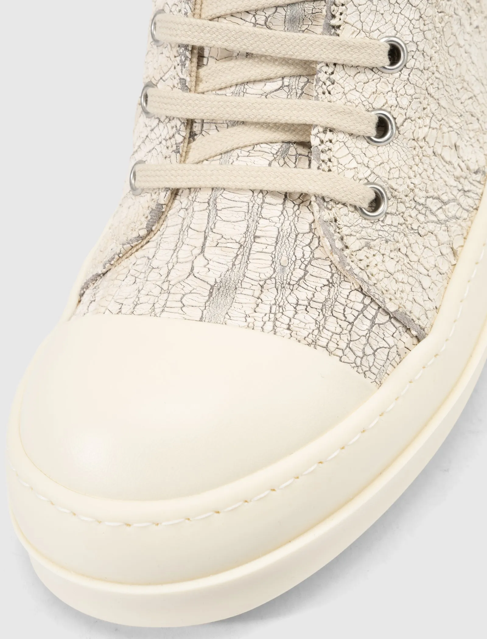 MEGACRUST STRETCH DENIM LOW SNEAKERS "BLACK/MILK"