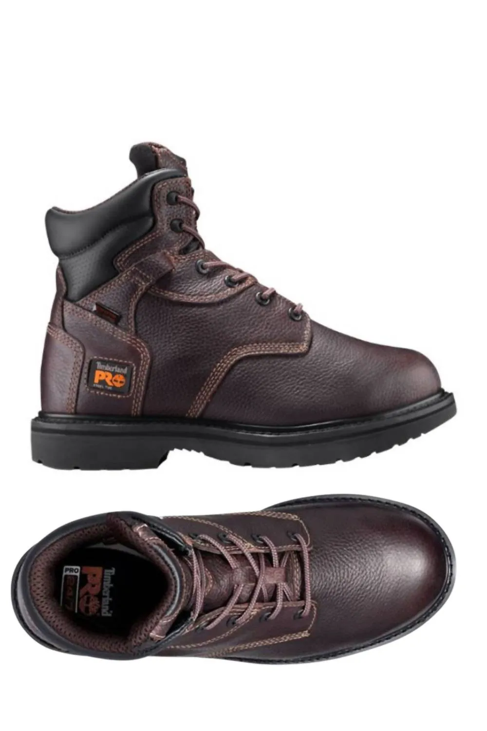 Men's Flexshield 6" Internal Met Guard Steel Toe Boot - Medium Width In Brown
