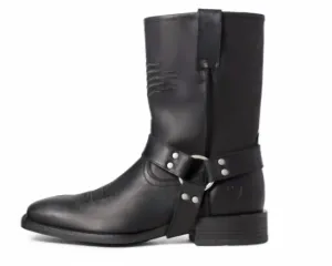 Men's Harness Patriot Ultra Western Boots In Black