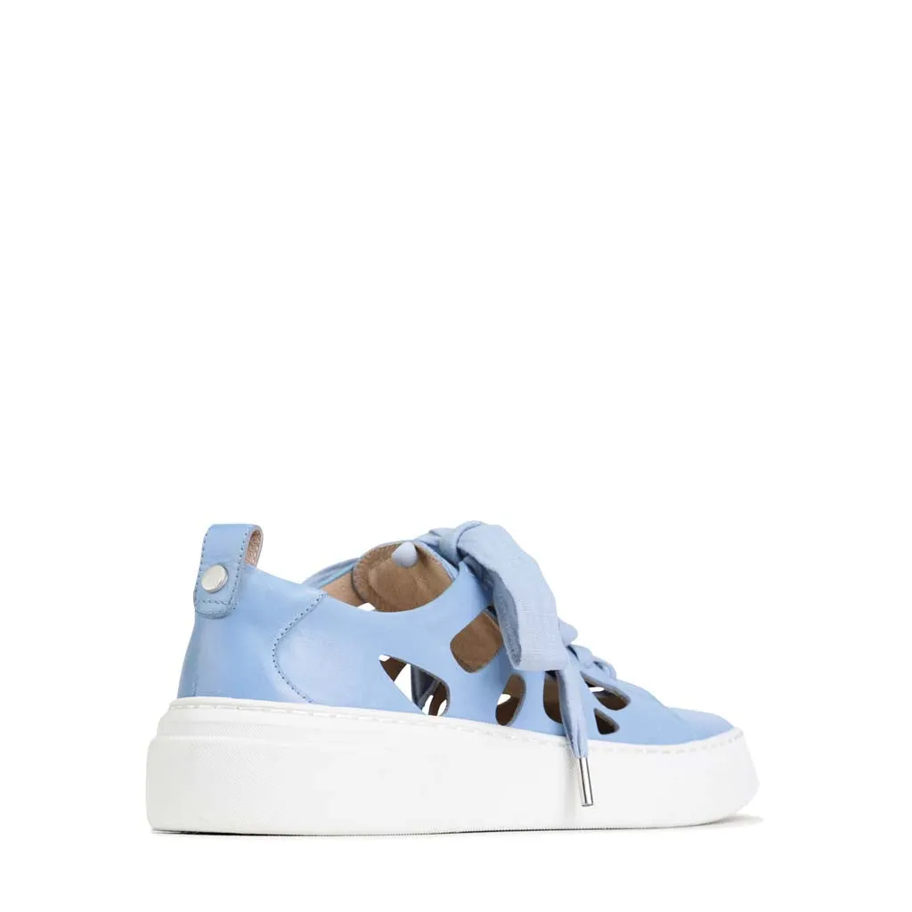 MINNIE LEATHER LAZER CUTOUT SNEAKERS
