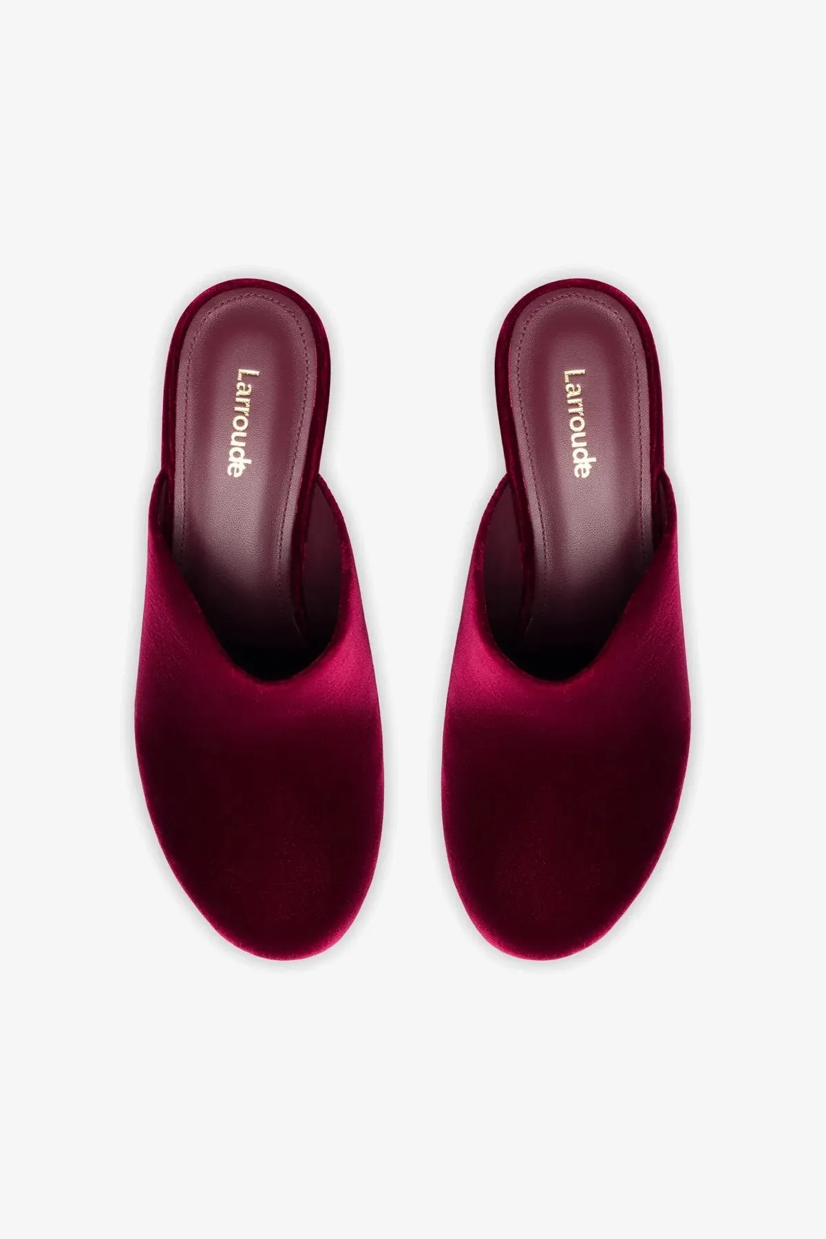 Miso Platform Clog In Wine Velvet
