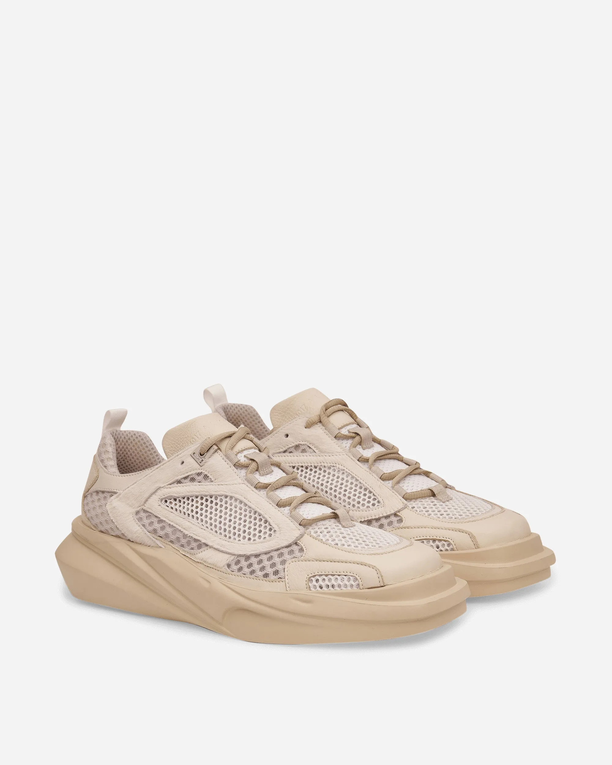 Mono Hiking Sneakers Beige