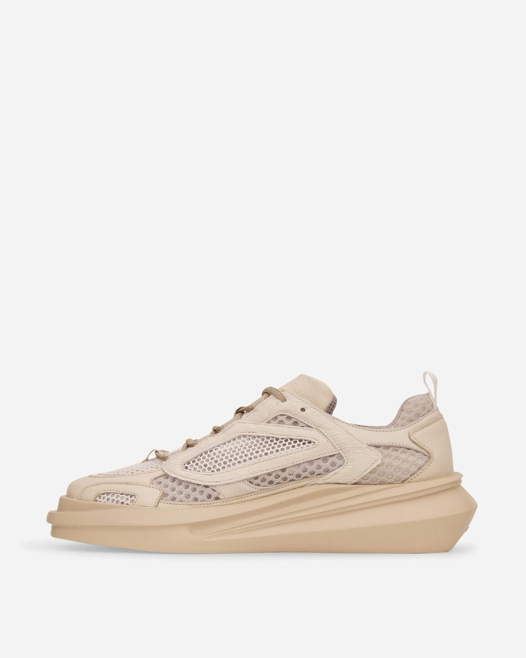 Mono Hiking Sneakers Beige
