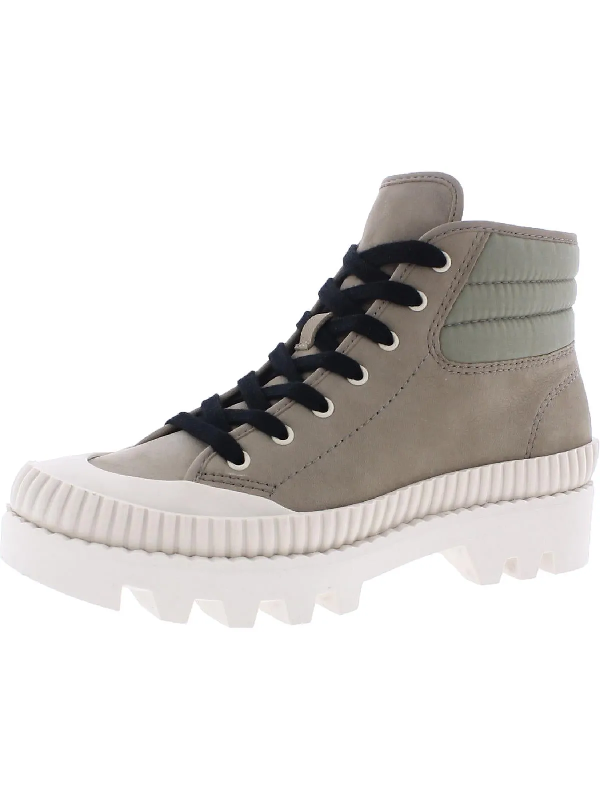 Ociana Womens Lace-Up Lifestyle High-Top Sneakers