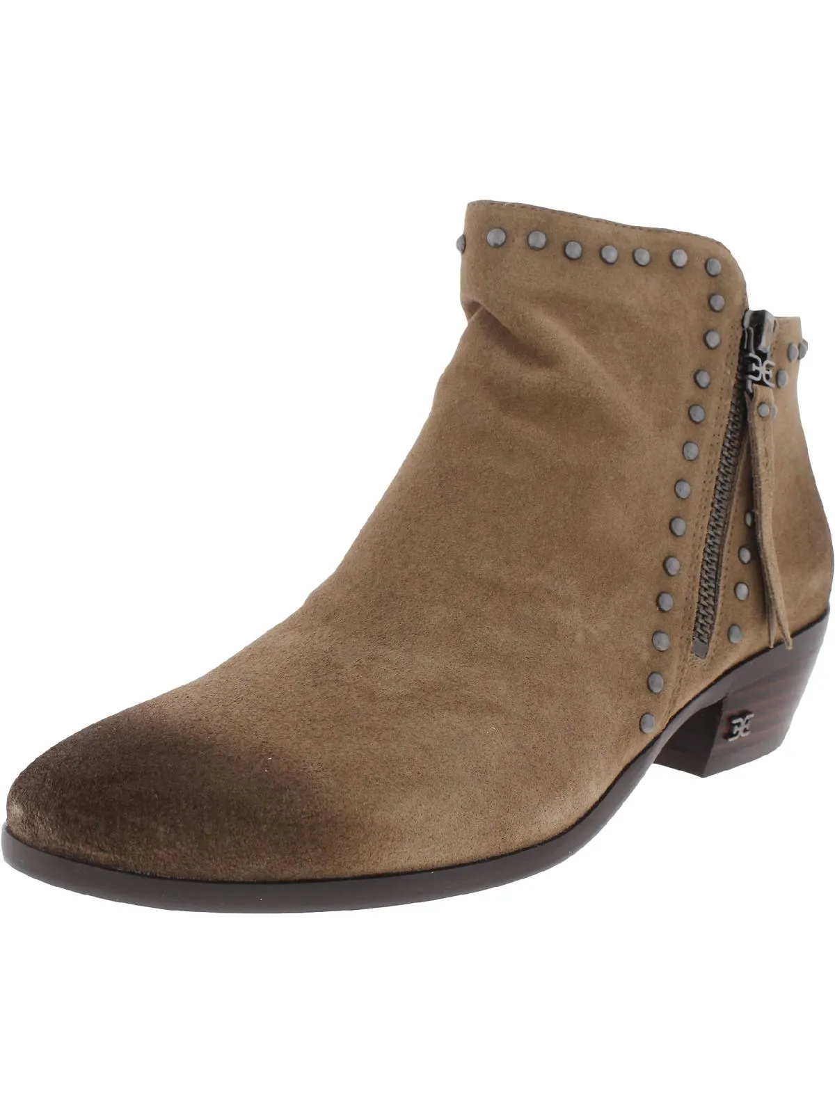 Paola Womens Suede Round Toe Ankle Boots