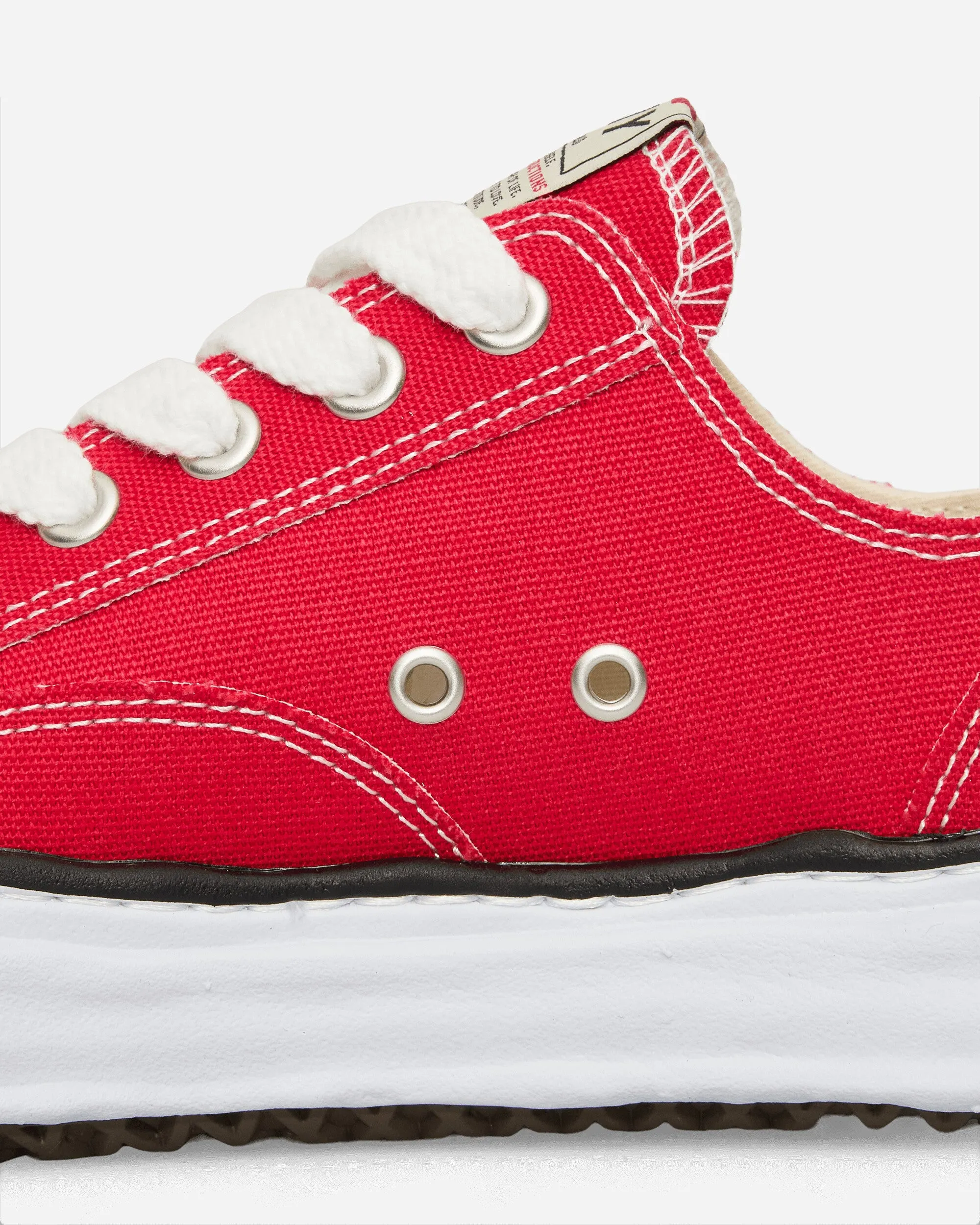 Peterson OG Sole Canvas Low Sneakers Red