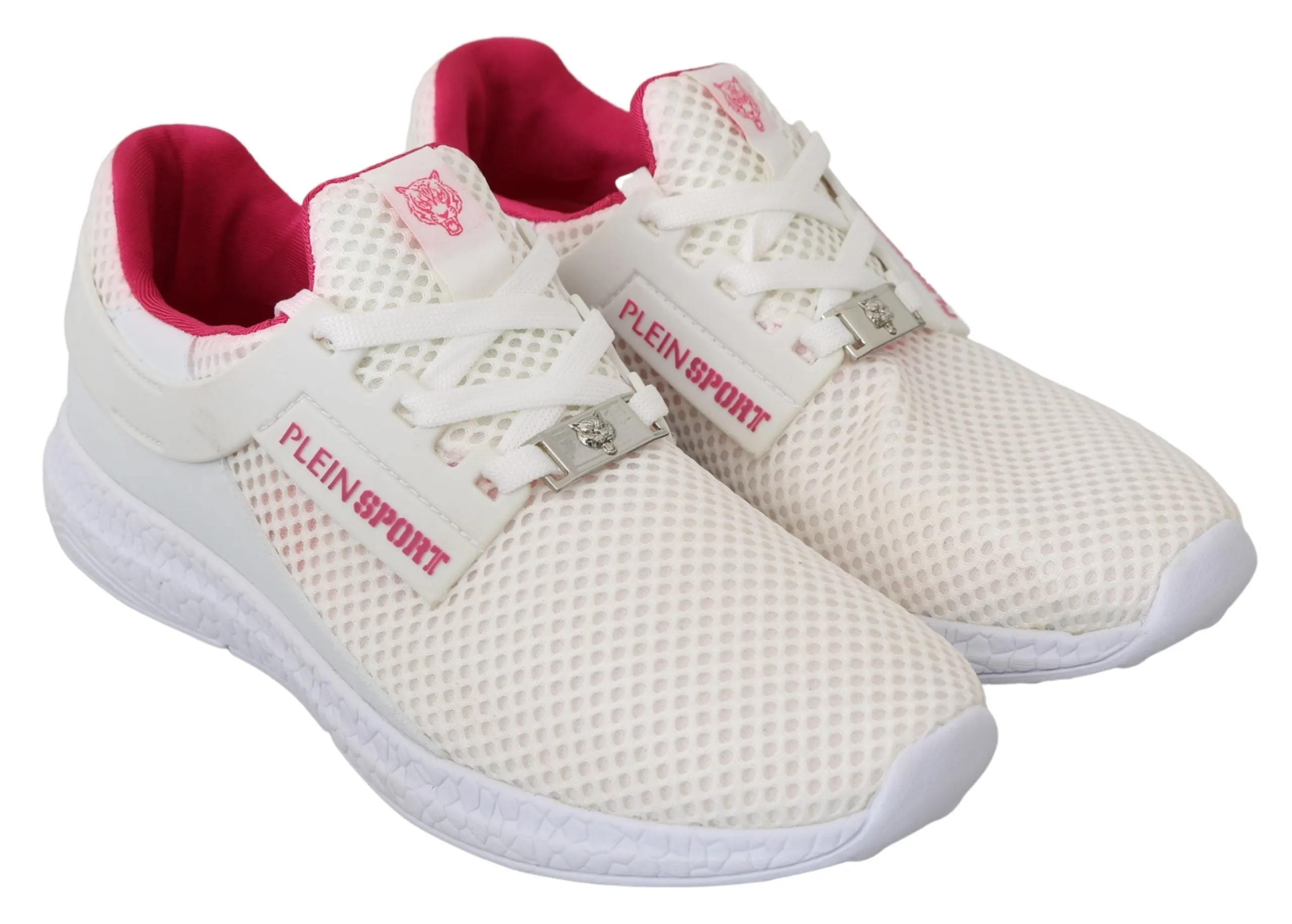 Philipp Plein pink Polyester Becky Sneakers Women's Shoes