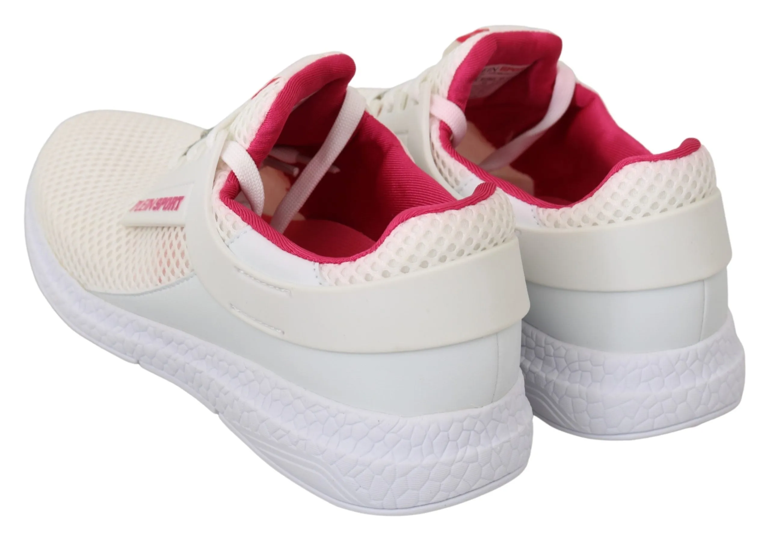 Philipp Plein pink Polyester Becky Sneakers Women's Shoes