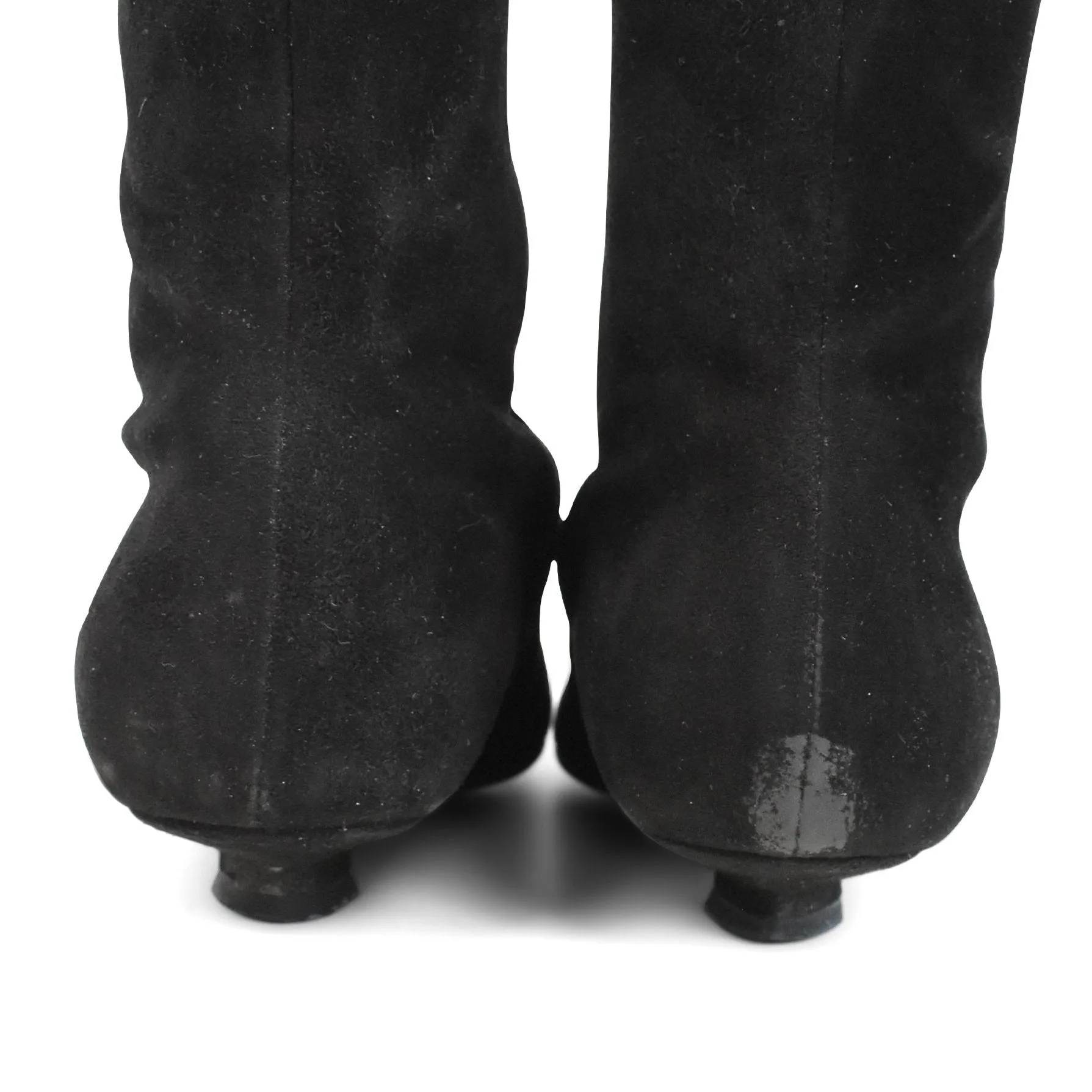 Prada Kitten Heel Boots - Women's 37.5