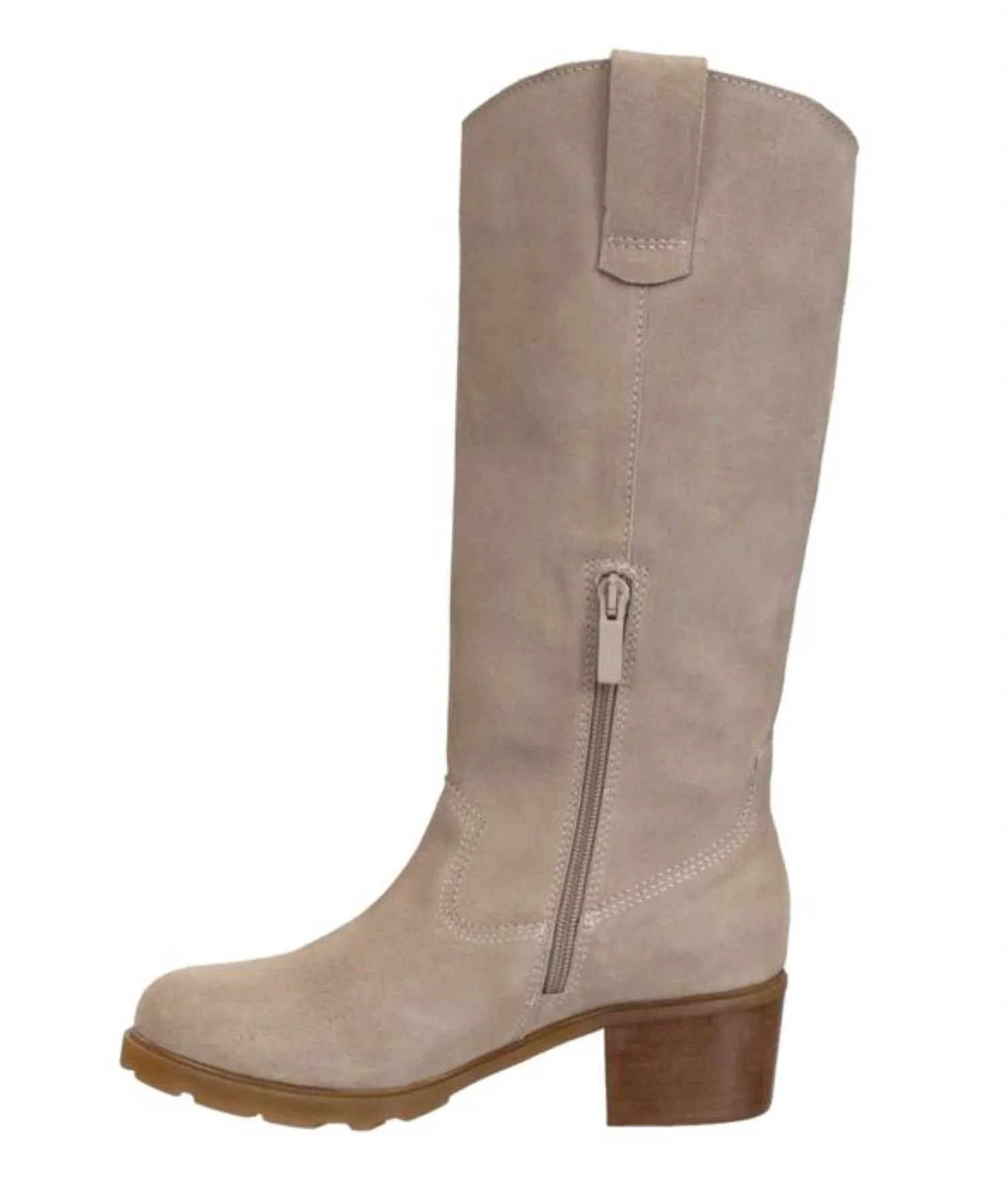 Preloved Women's Tallow Boots In Beige