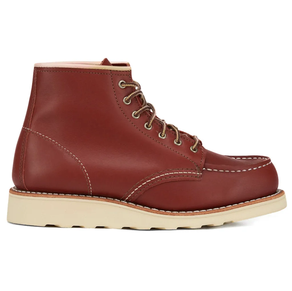 Red Wing Heritage Nubuck Leather 6 Inch Classic Women's Moc Toe Boots
