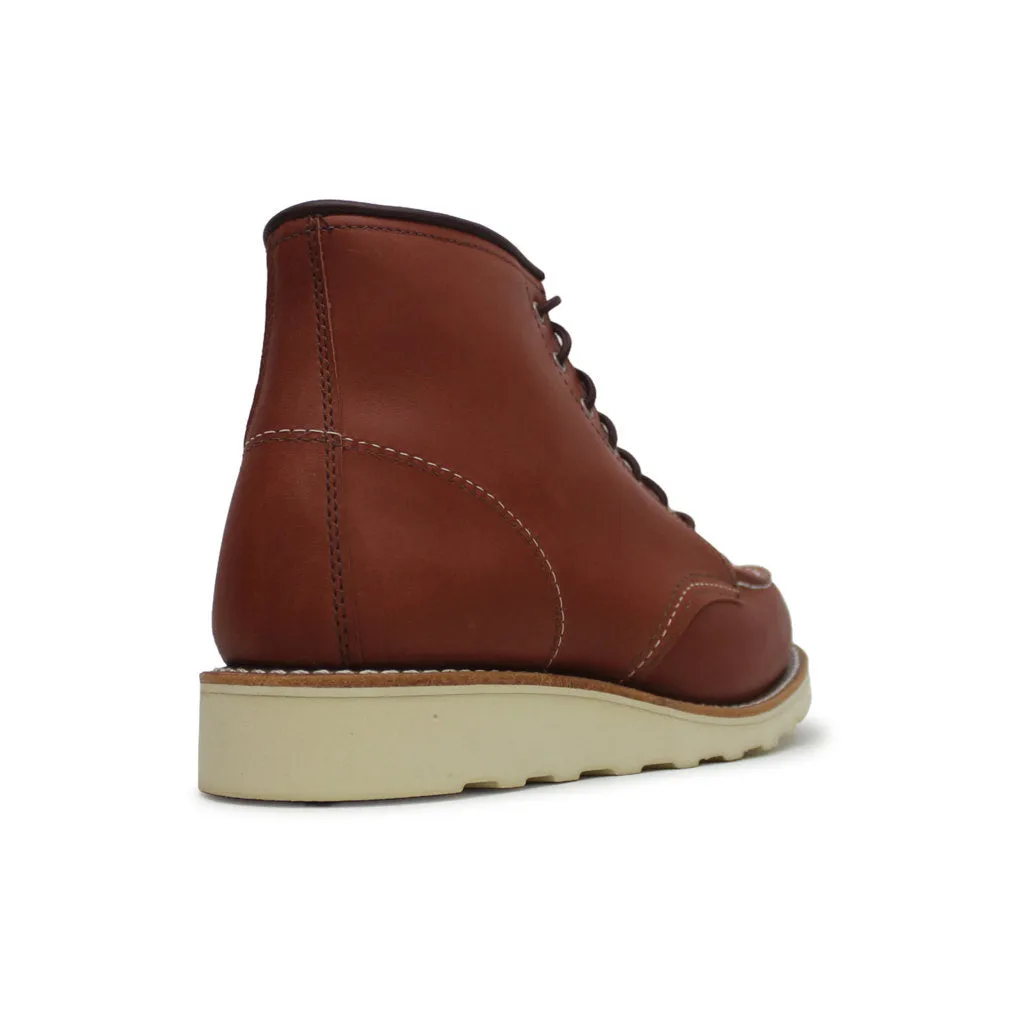 Red Wing Heritage Nubuck Leather 6 Inch Classic Women's Moc Toe Boots